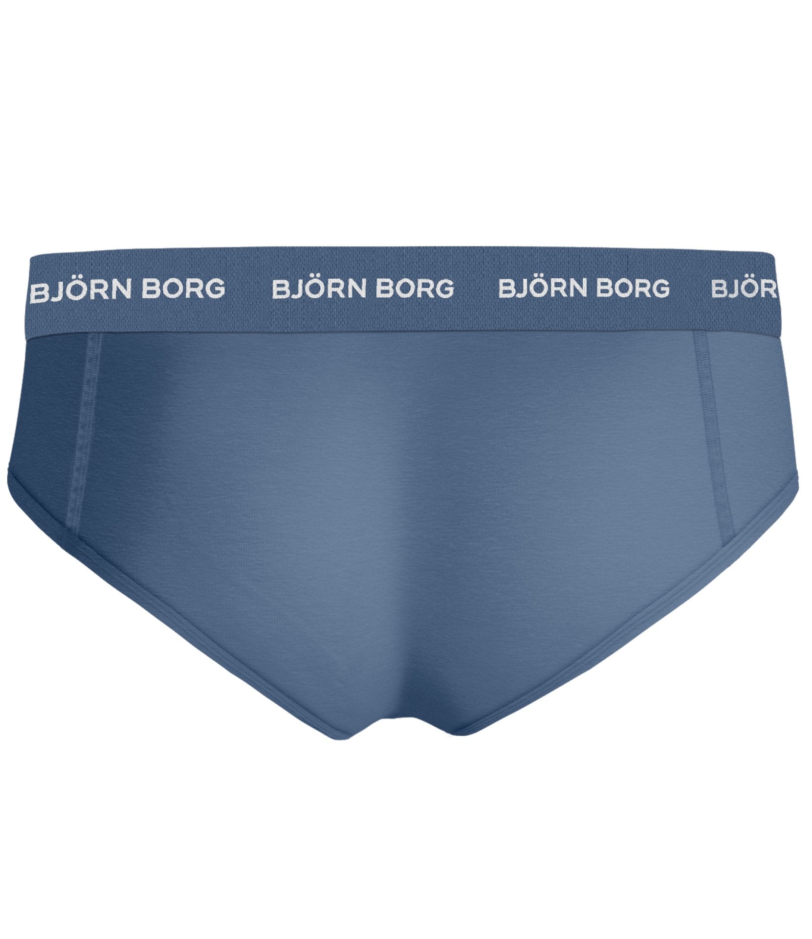 Bjorn Borg Cotton Stretch Briefs - 3pack - Black/Green/Blue