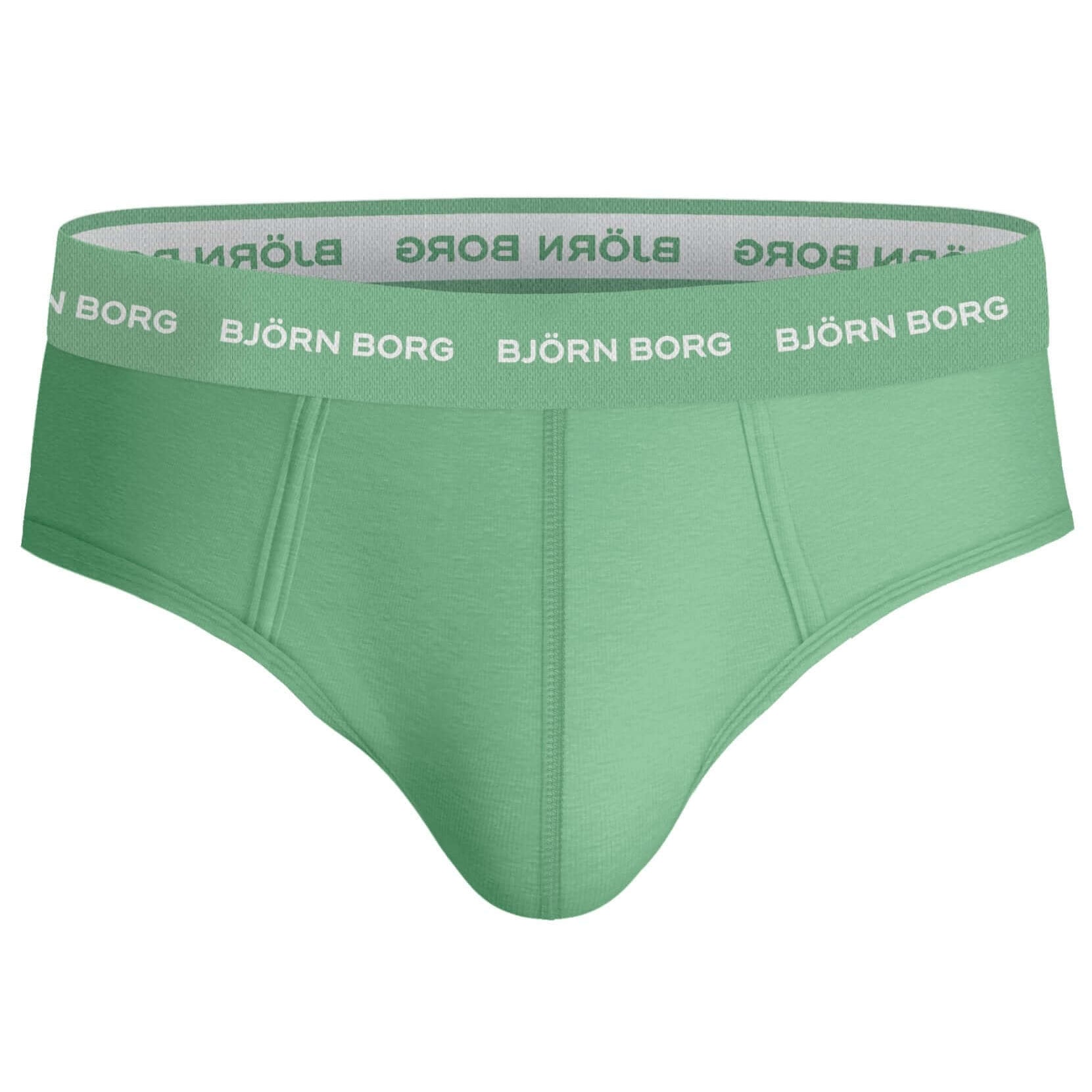 Bjorn Borg Cotton Stretch Briefs - 3pack - Black/Green/Blue