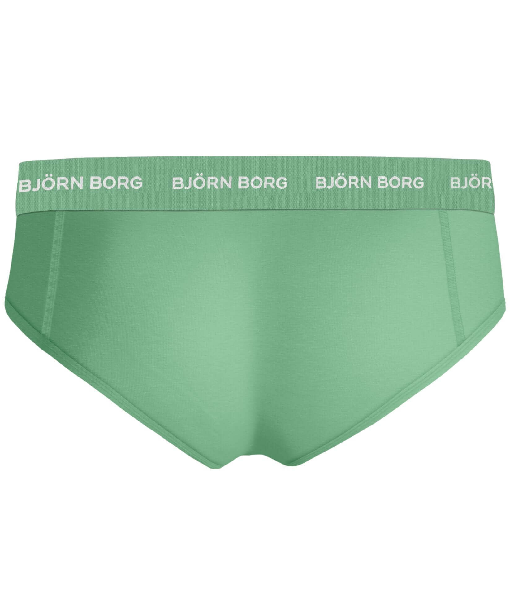 Bjorn Borg Cotton Stretch Briefs - 3pack - Black/Green/Blue