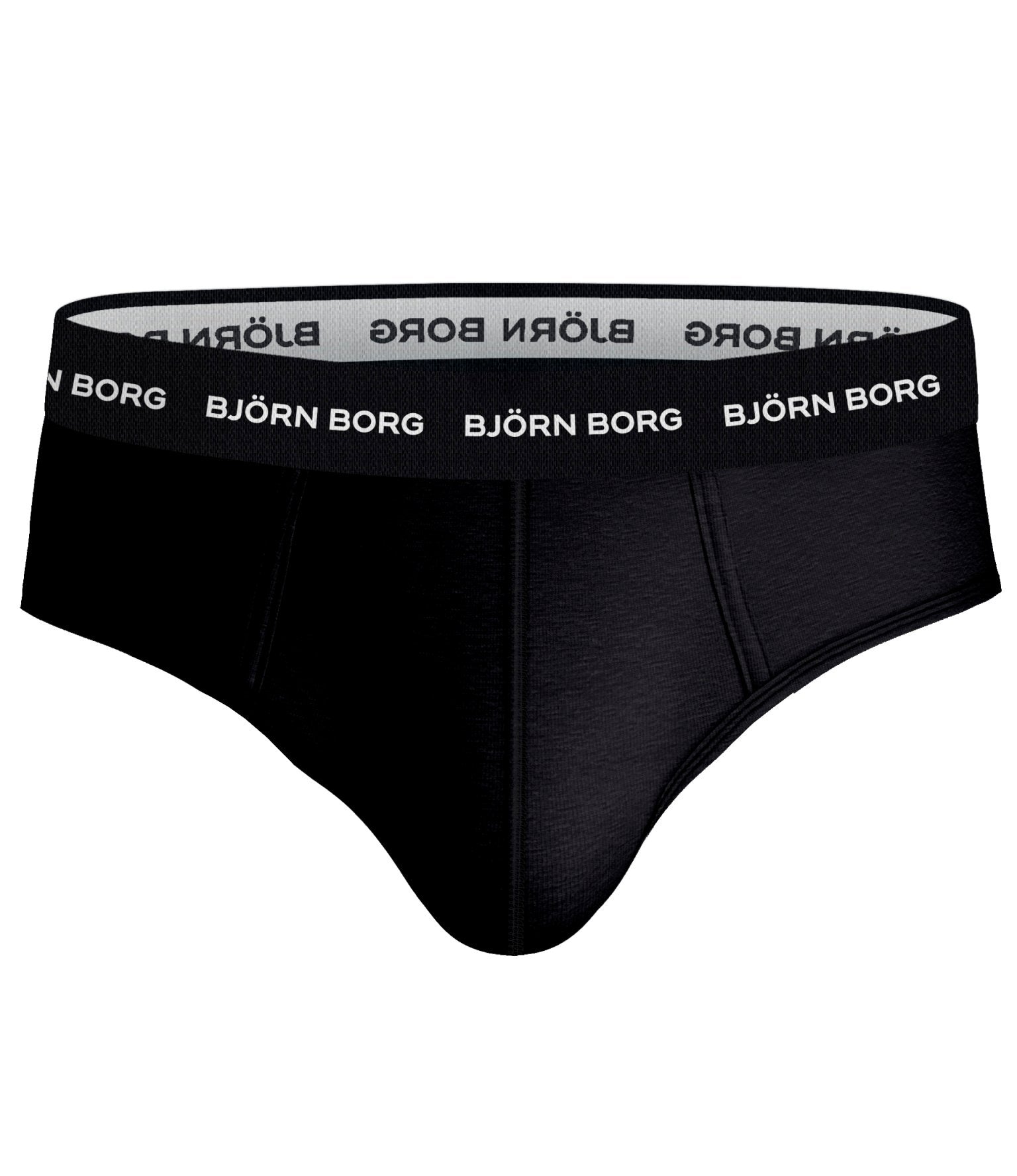 Bjorn Borg Cotton Stretch Briefs - 3pack - Black/Green/Blue