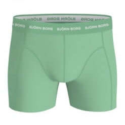 Björn Borg 5 Pack Cotton Stretch Boxers - Green Print