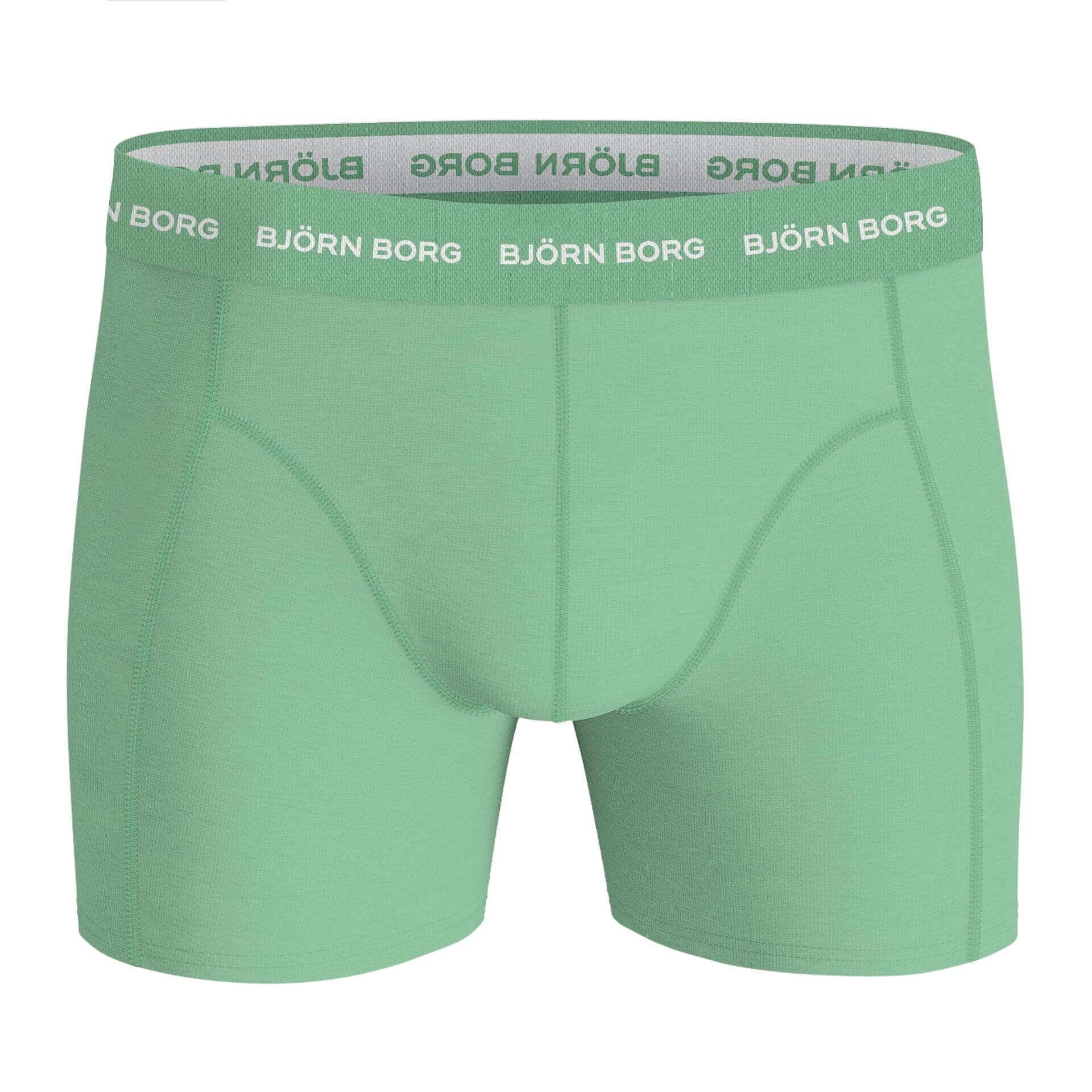 Bjorn Borg Cotton Stretch Boxer 5 pack - Melange/Green/Print/Black