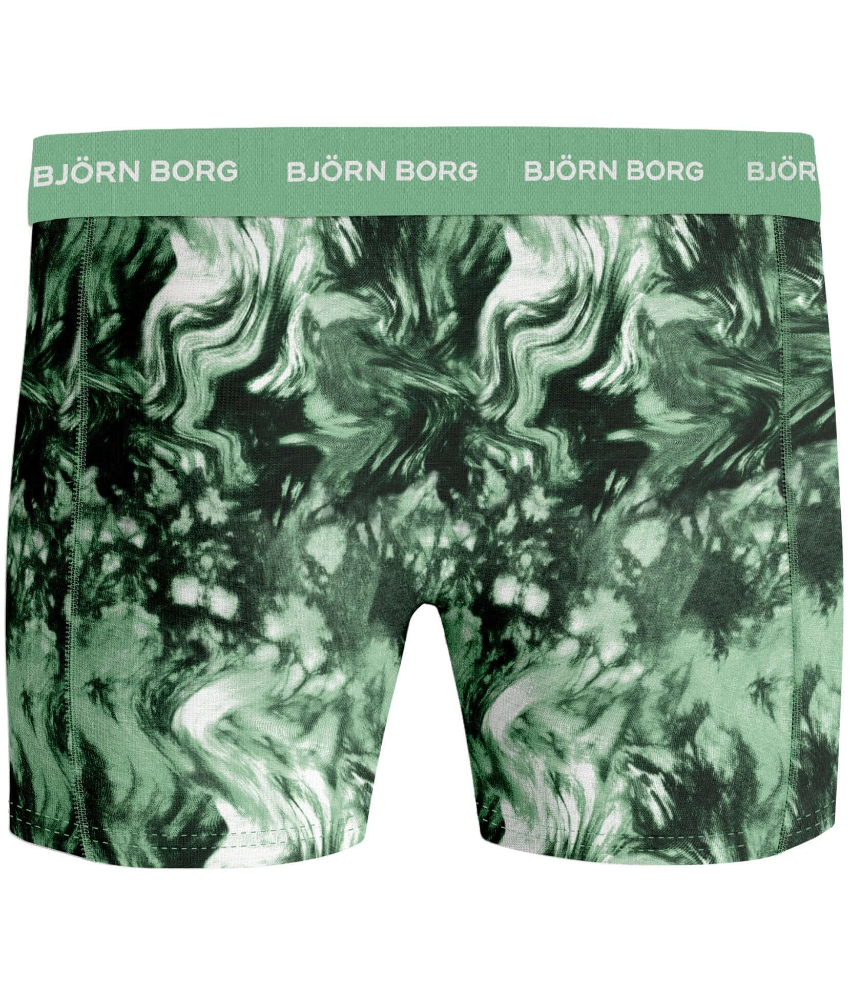 Bjorn Borg Cotton Stretch Boxer 5 pack - Melange/Green/Print/Black
