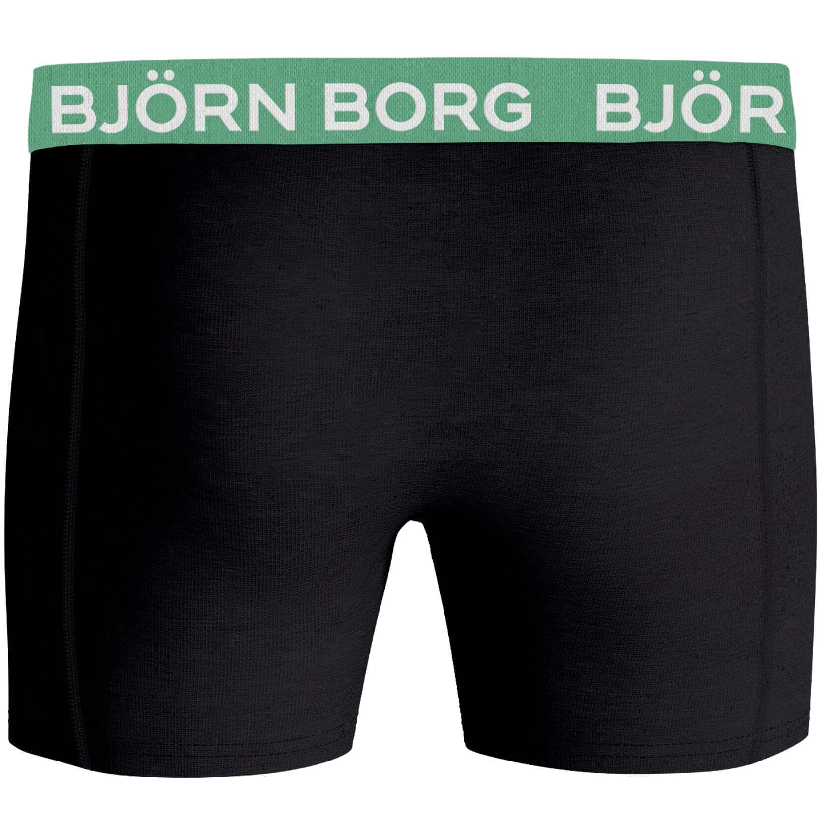 Bjorn Borg Cotton Stretch Boxer 5 pack - Black With Coloured Waistbands