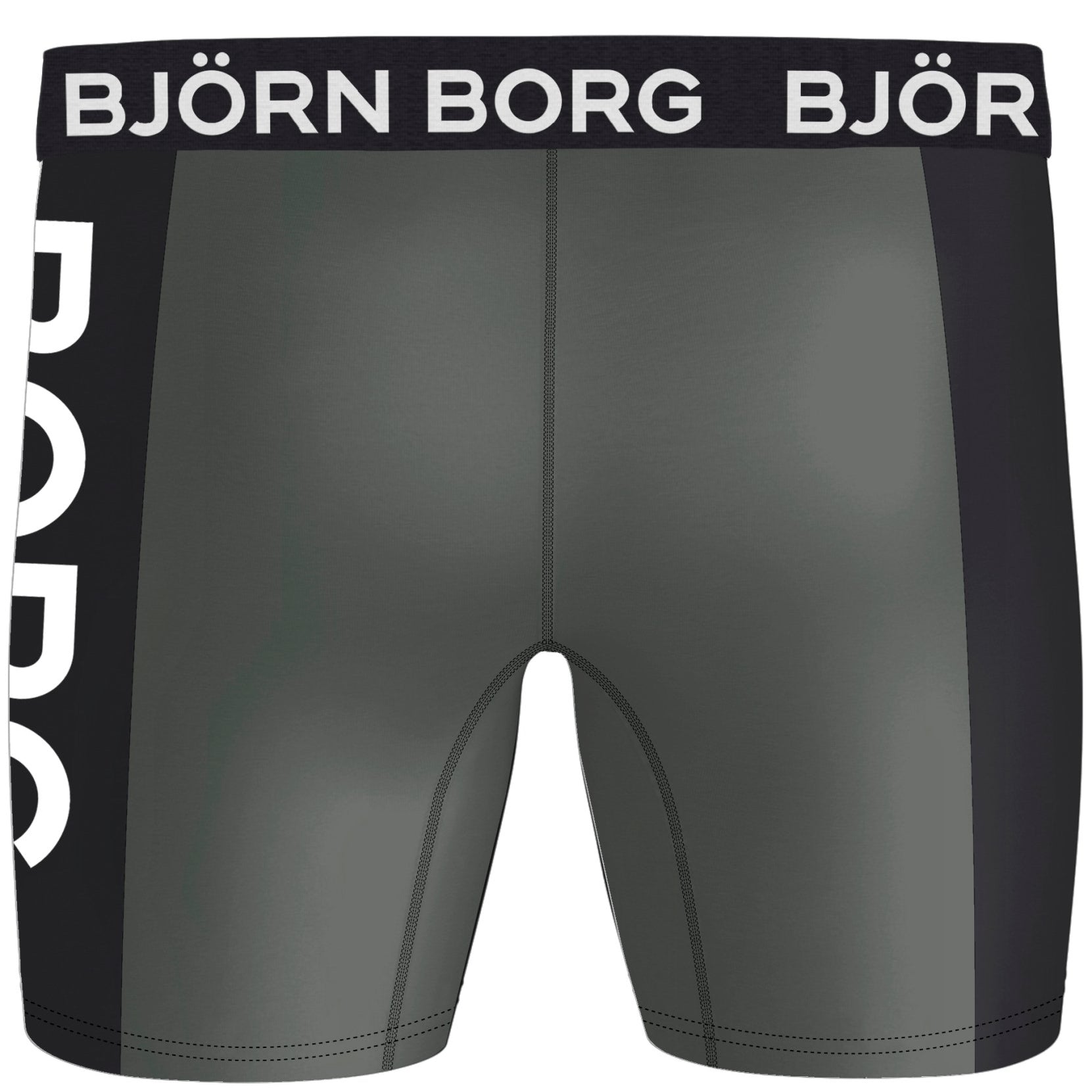 Björn Borg Performance Panel Boxer 2 Pack - Black/Grey