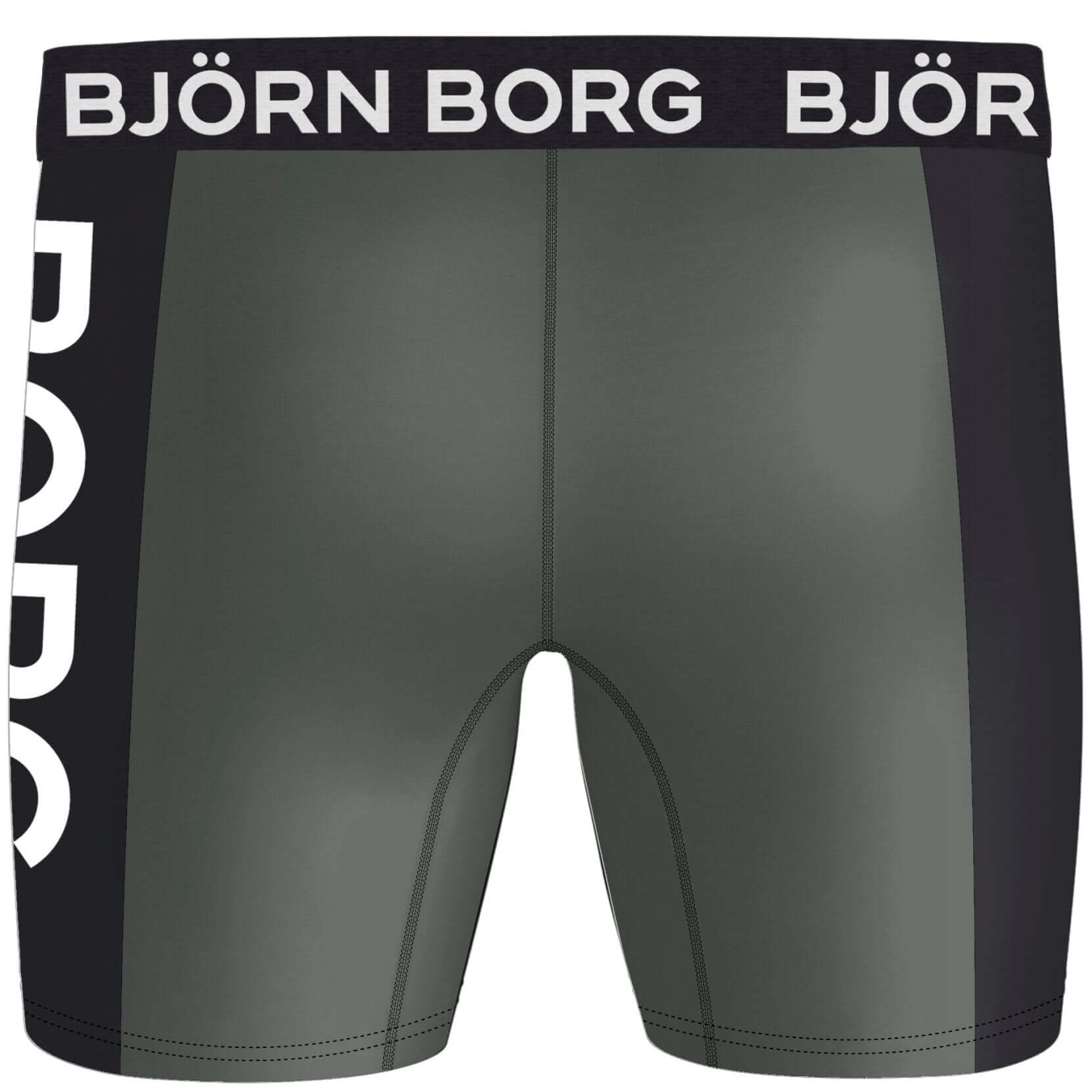 Björn Borg Performance Panel Boxer 2 Pack - Black/Grey