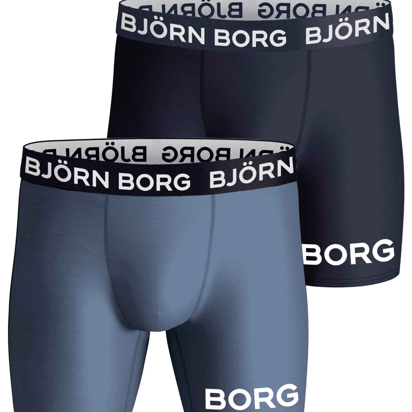 Björn Borg Performance Boxer 2 Pack - Blue / Navy