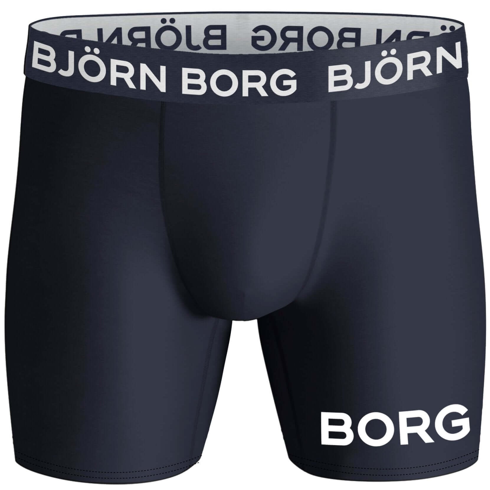 Björn Borg Performance Boxer 2 Pack - Blue / Navy