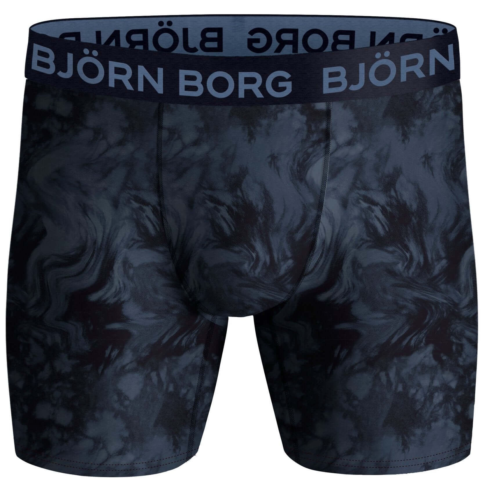 Björn Borg Performance Boxer 2 Pack - Print/Navy Blue
