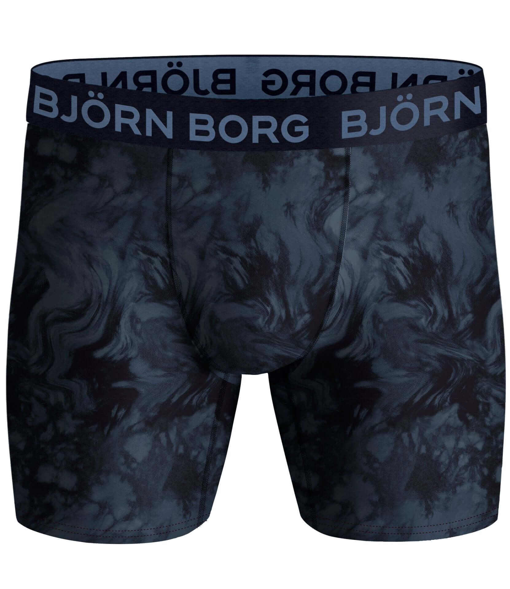 Björn Borg Performance Boxer 2 Pack - Print/Navy Blue