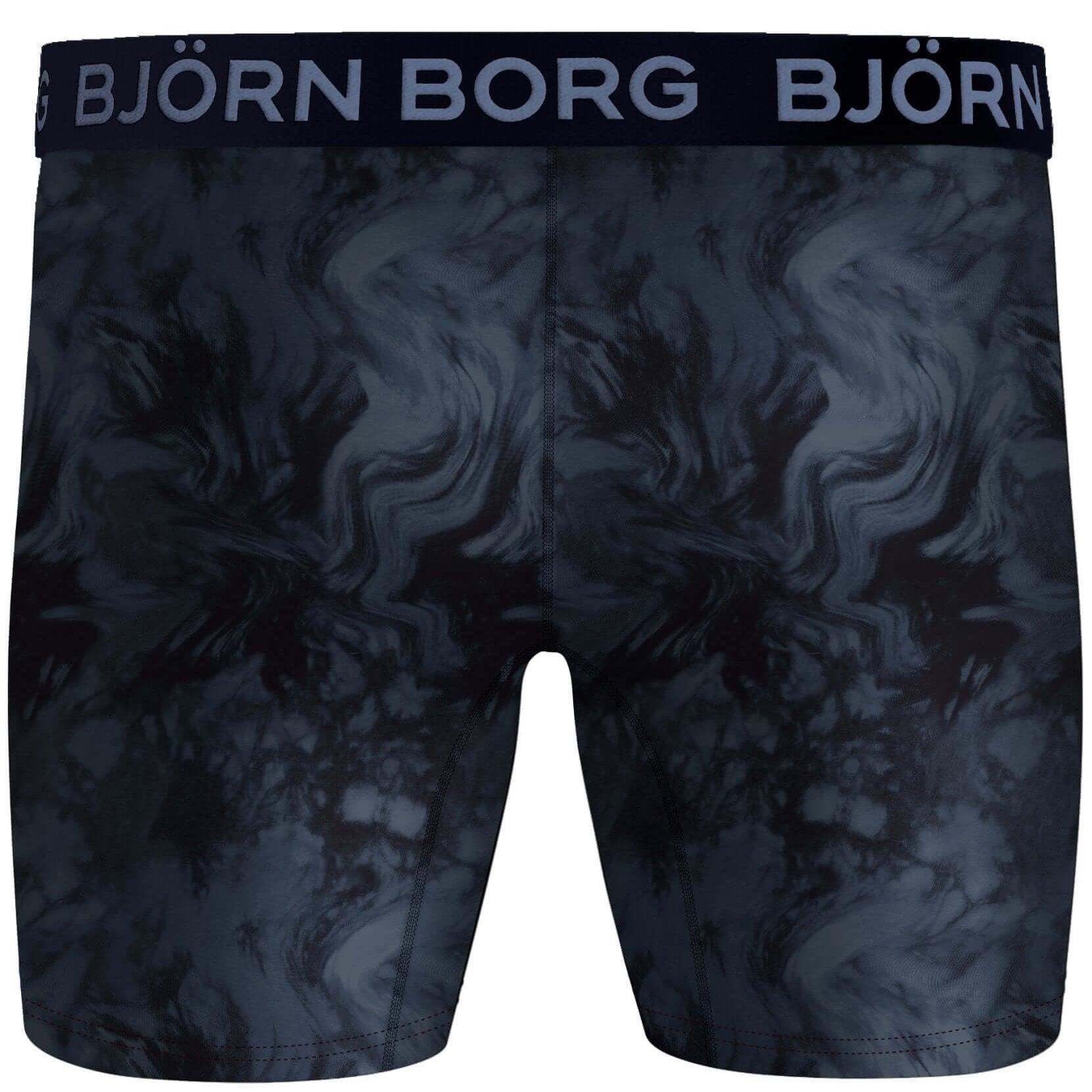 Björn Borg Performance Boxer 2 Pack - Print/Navy Blue