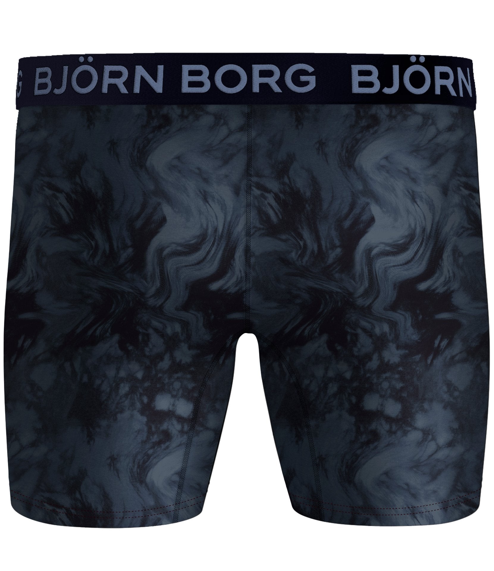Björn Borg Performance Boxer 2 Pack - Print/Navy Blue