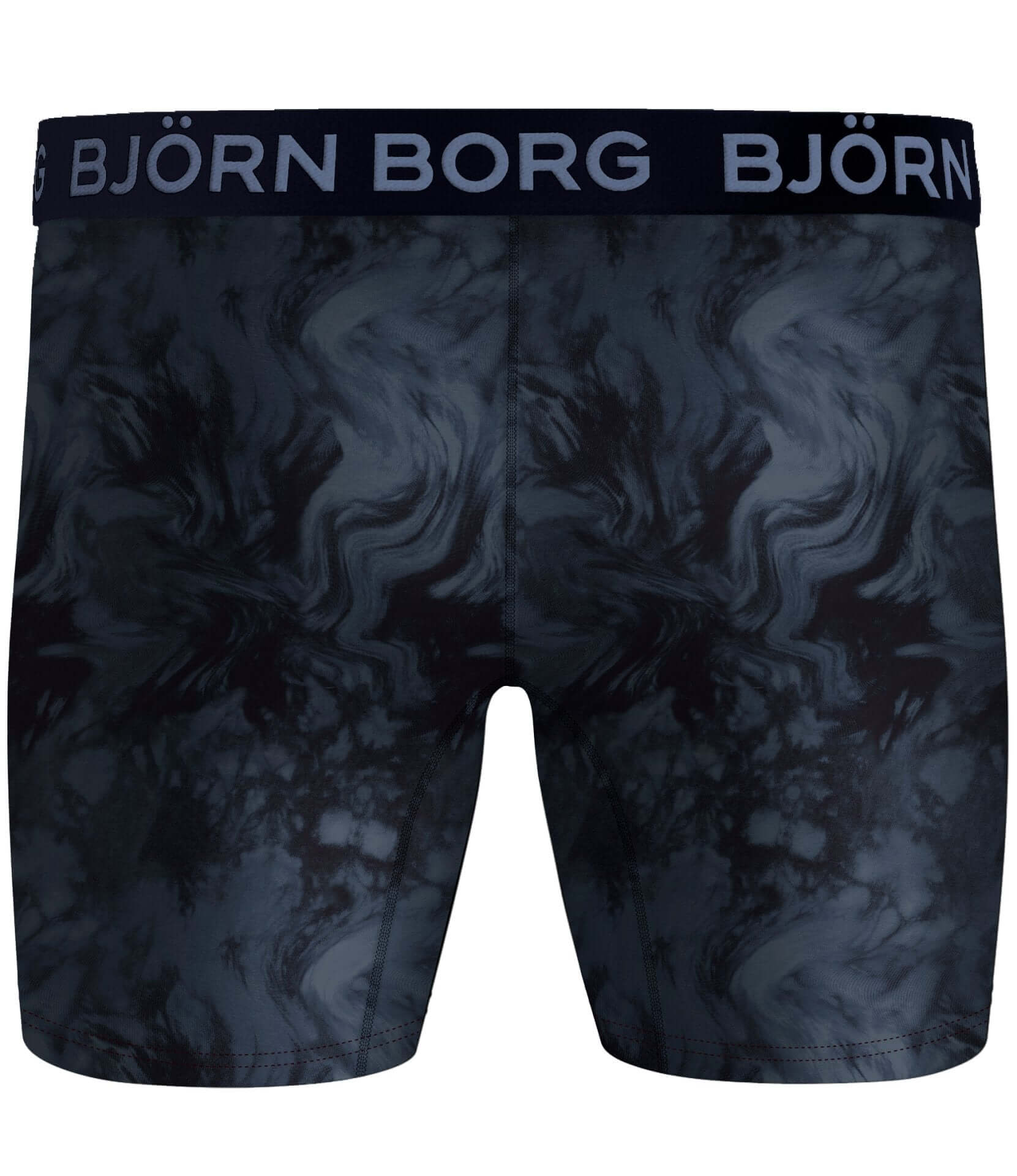 Björn Borg Performance Boxer 2 Pack - Print/Navy Blue