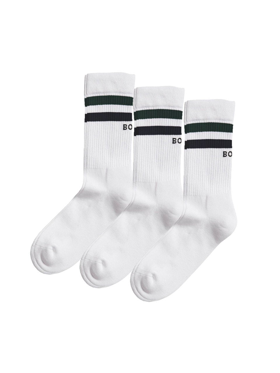 Bjorn Borg Core Crew Socks 3-pack - White