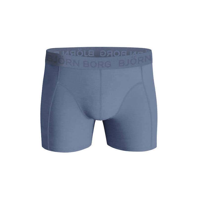 Bjorn Borg Cotton Stretch Boxer 3 Pack - Blue, Print