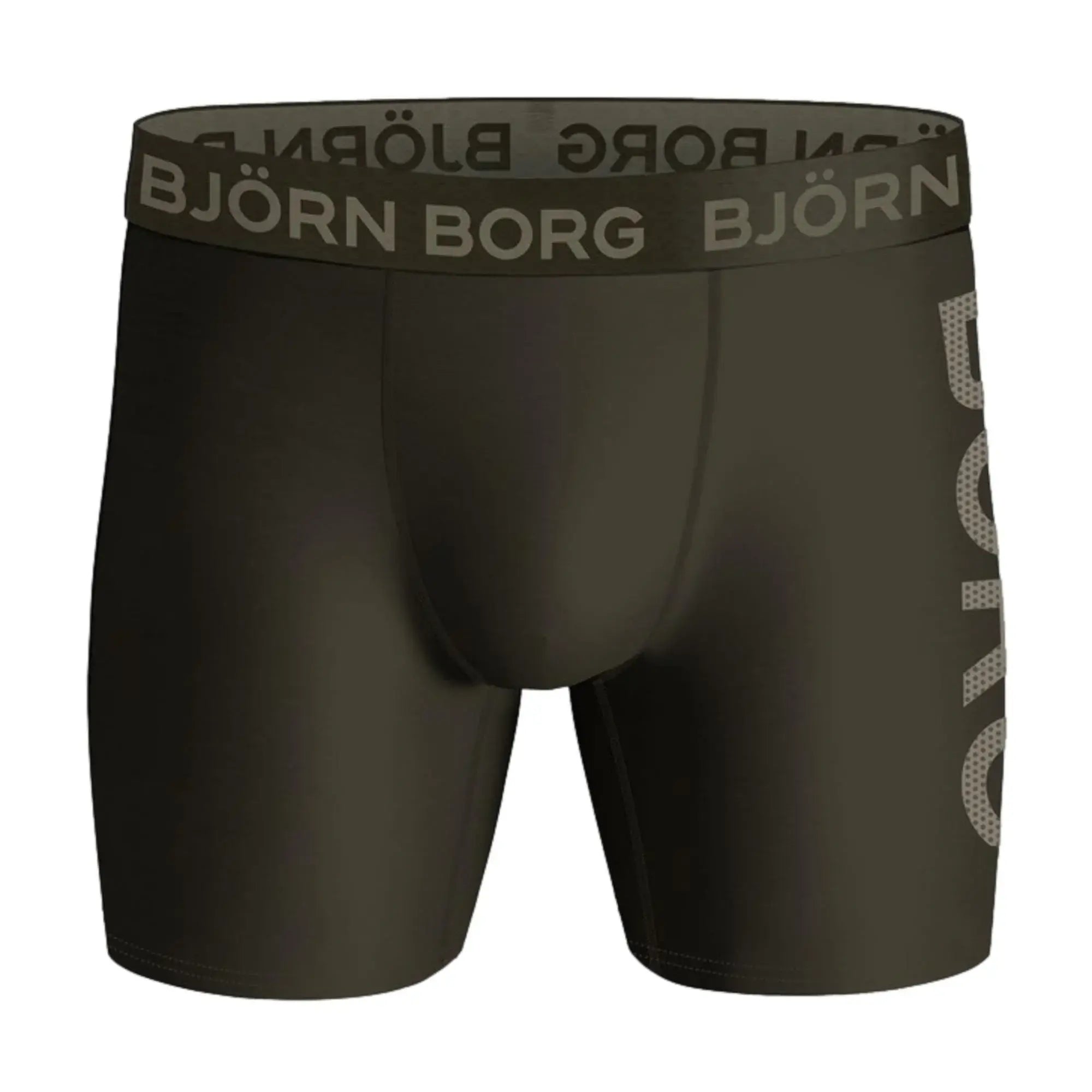 Björn Borg 3 Pack Performance Boxer - Black/Green