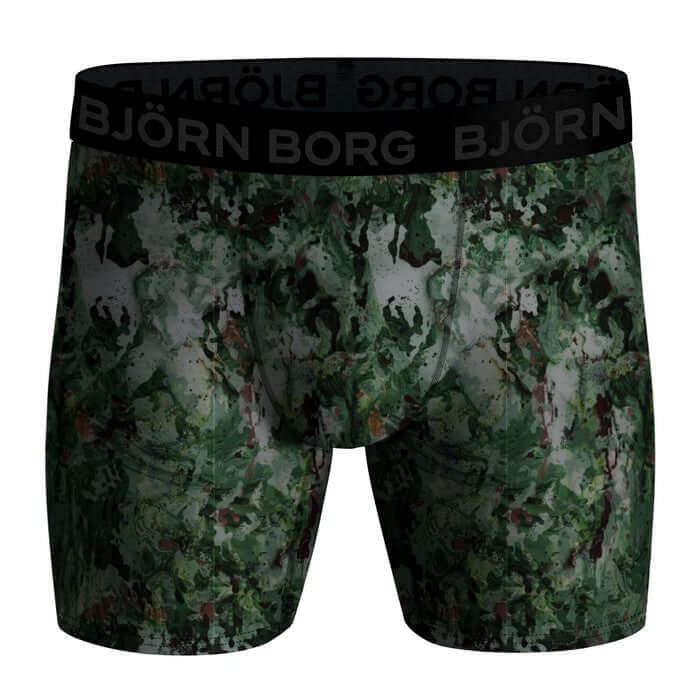 Björn Borg 3 Pack Performance Boxer - Black, Print, Red
