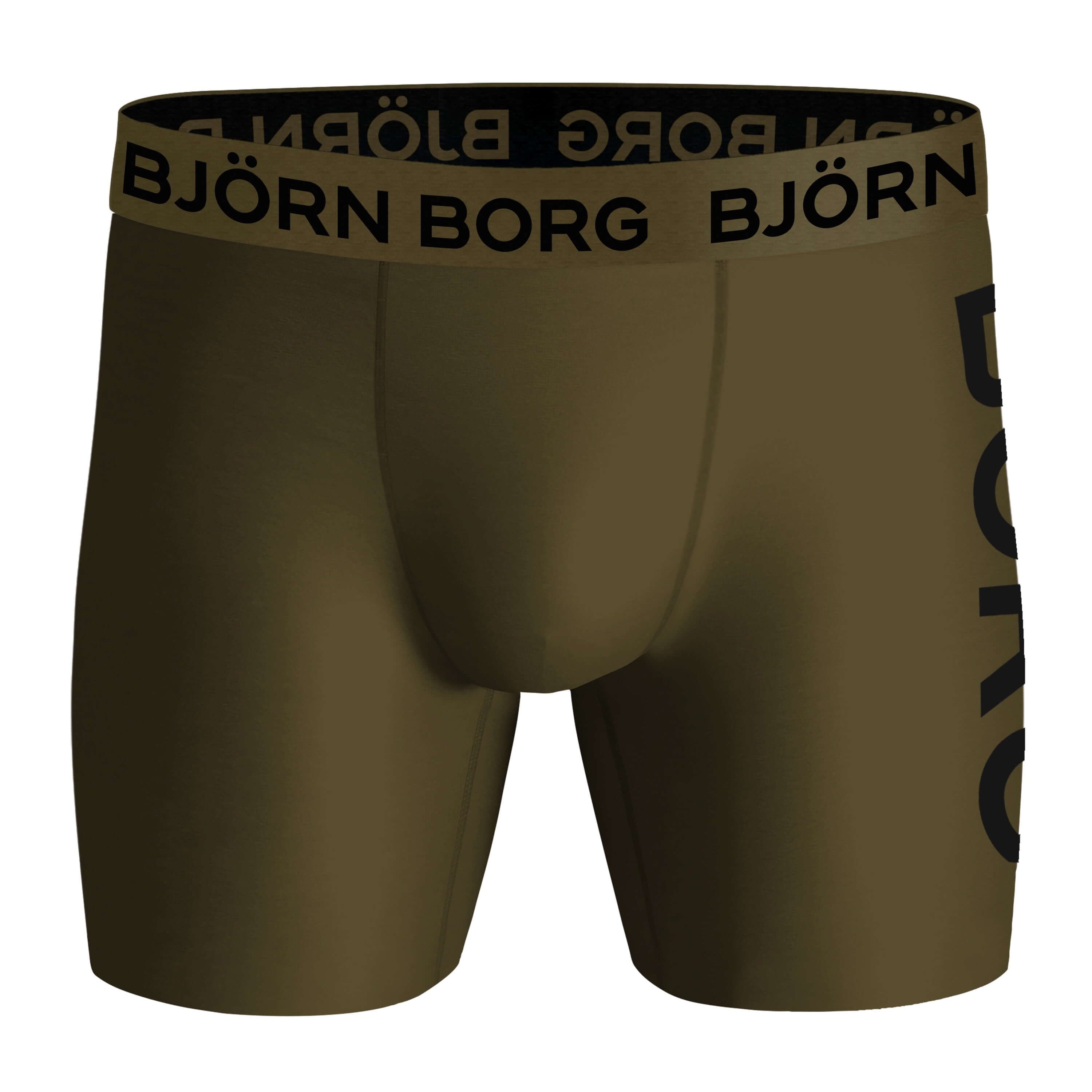 Björn Borg Performance Boxer 2 Pack - Olive/White Print