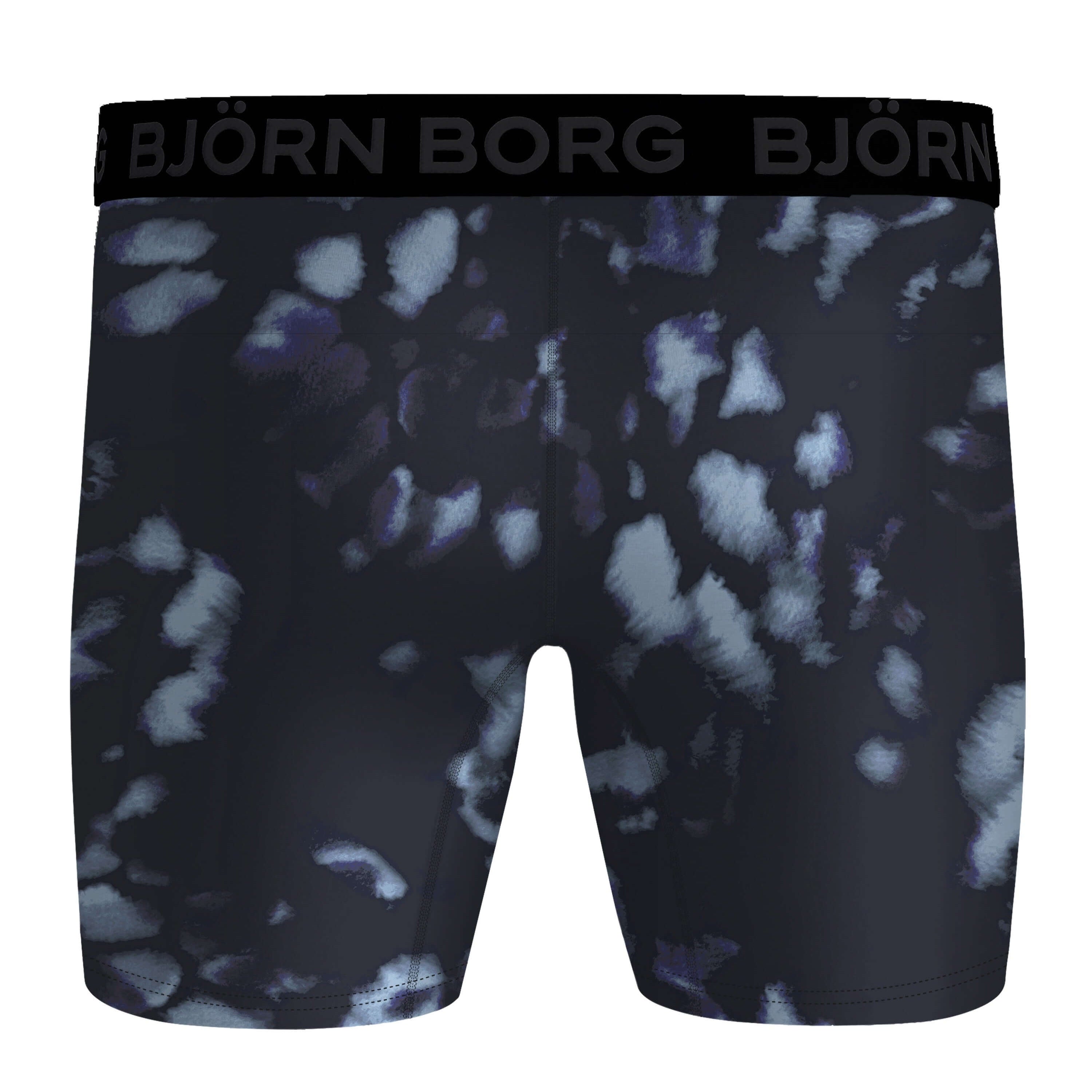 Björn Borg Performance Boxer 2 Pack - Blue, Print