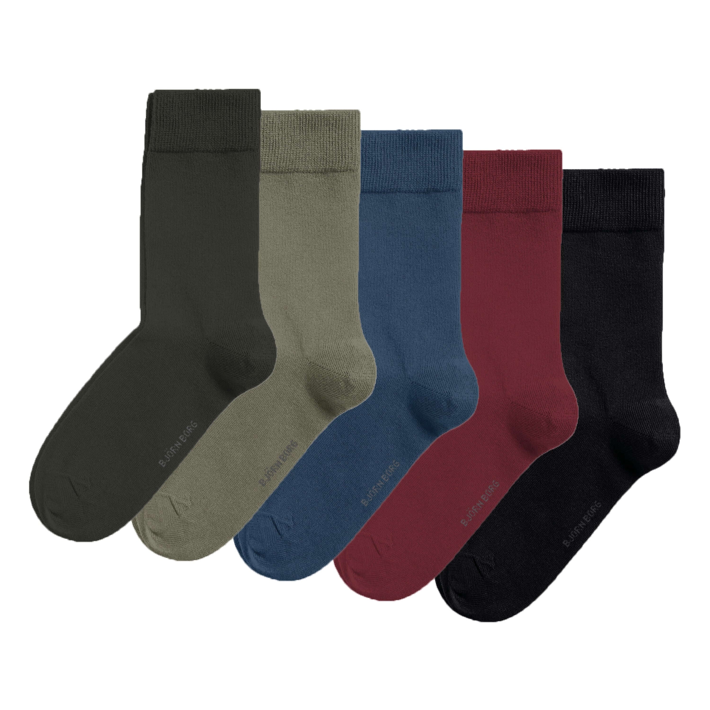 Bjorn Borg 5-Pack Essential Ankle Socks - Mix