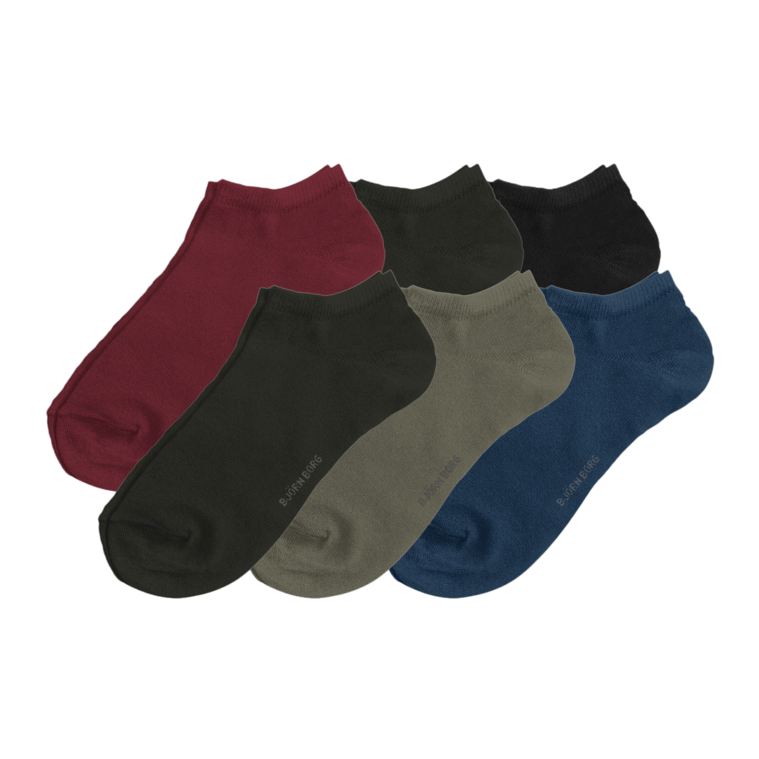Bjorn Borg Essential Step Sock 6-pack - Multicolor