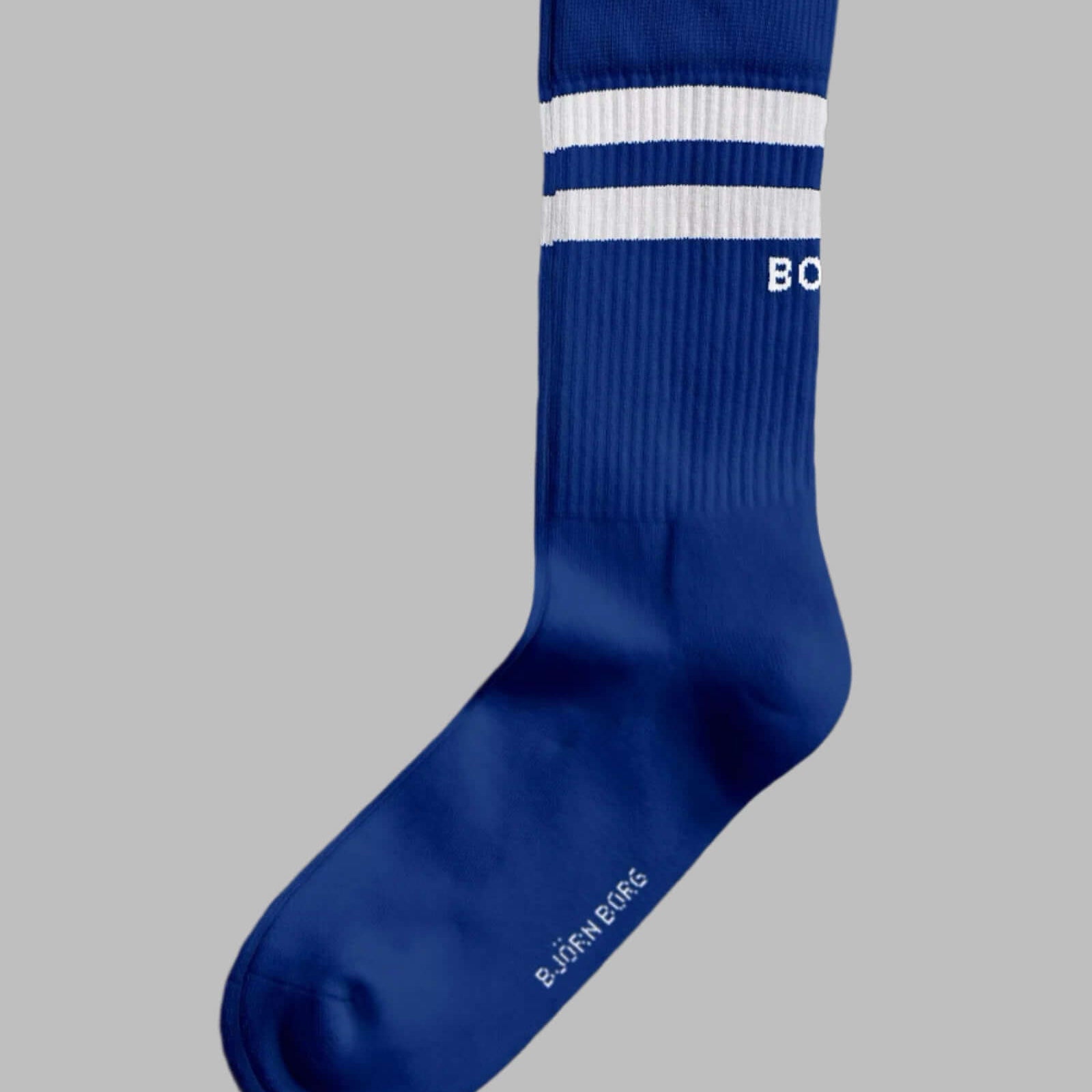 Björn Borg Core Crew Socks 3-Pack, White, Blue, Green – Cotton Blend Sports Socks