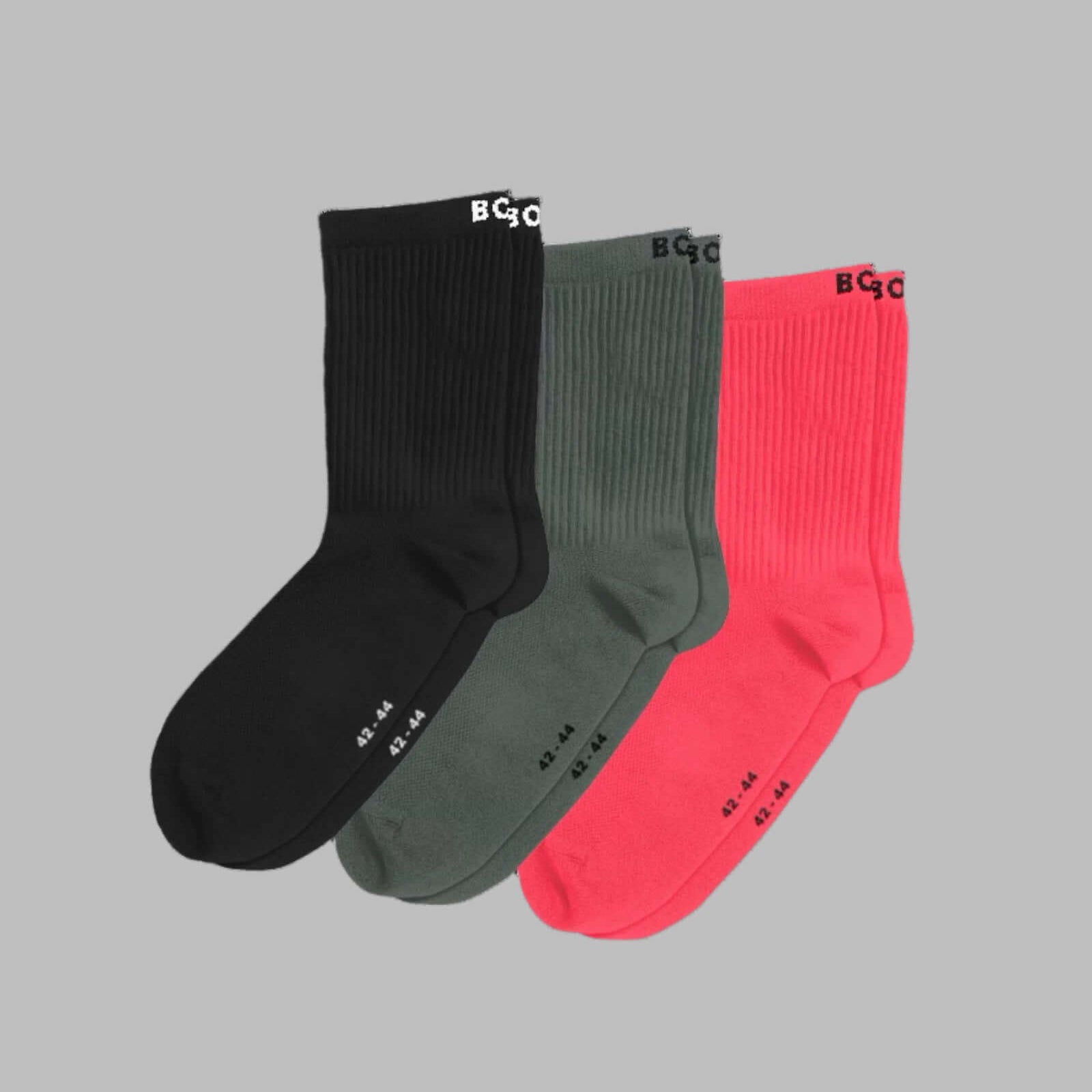 Björn Borg Performance Ankle Socks 3-Pack – Recycled Microfibre Sports Socks