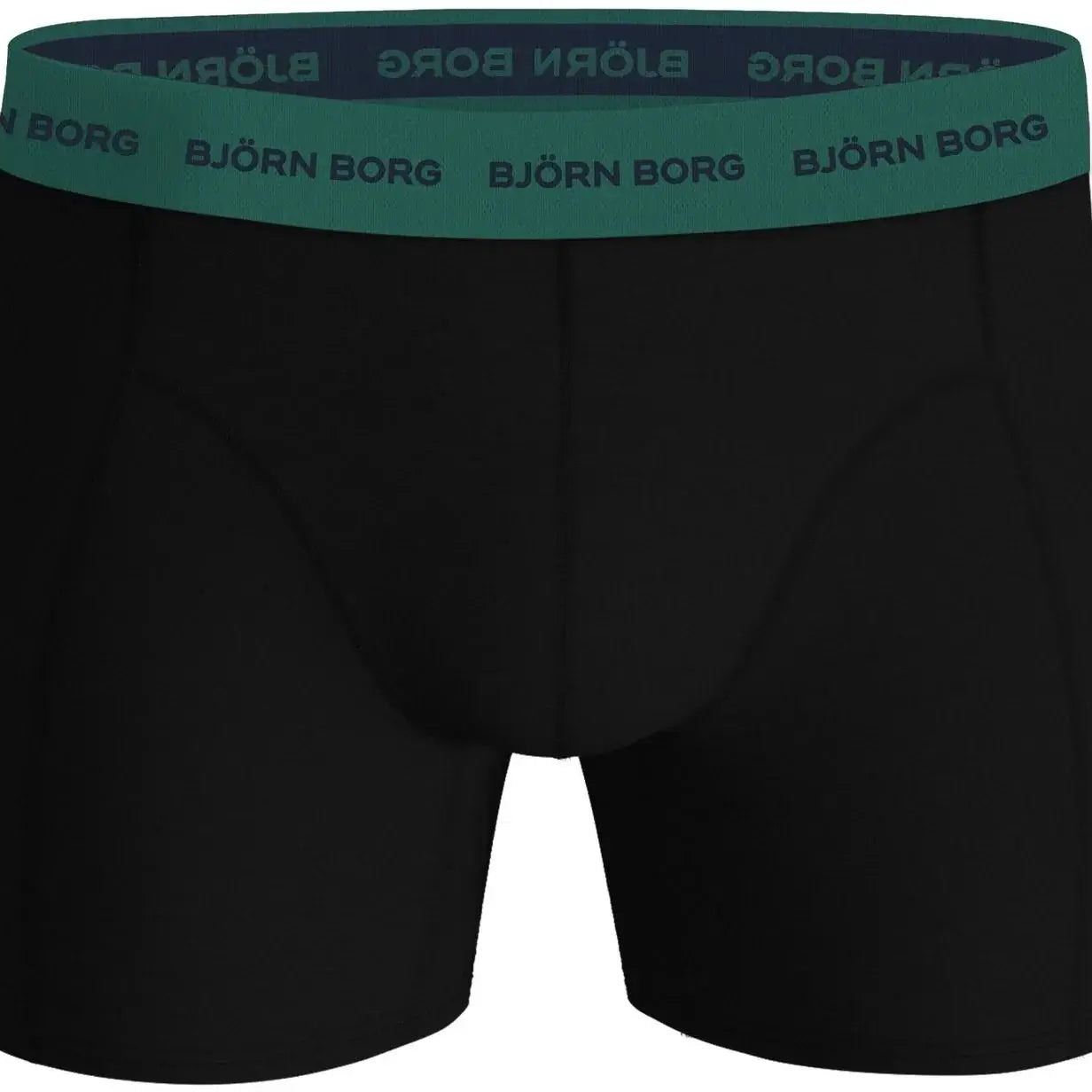 Björn Borg 5 Pack Cotton Stretch Boxers - Black with Contrast W/B