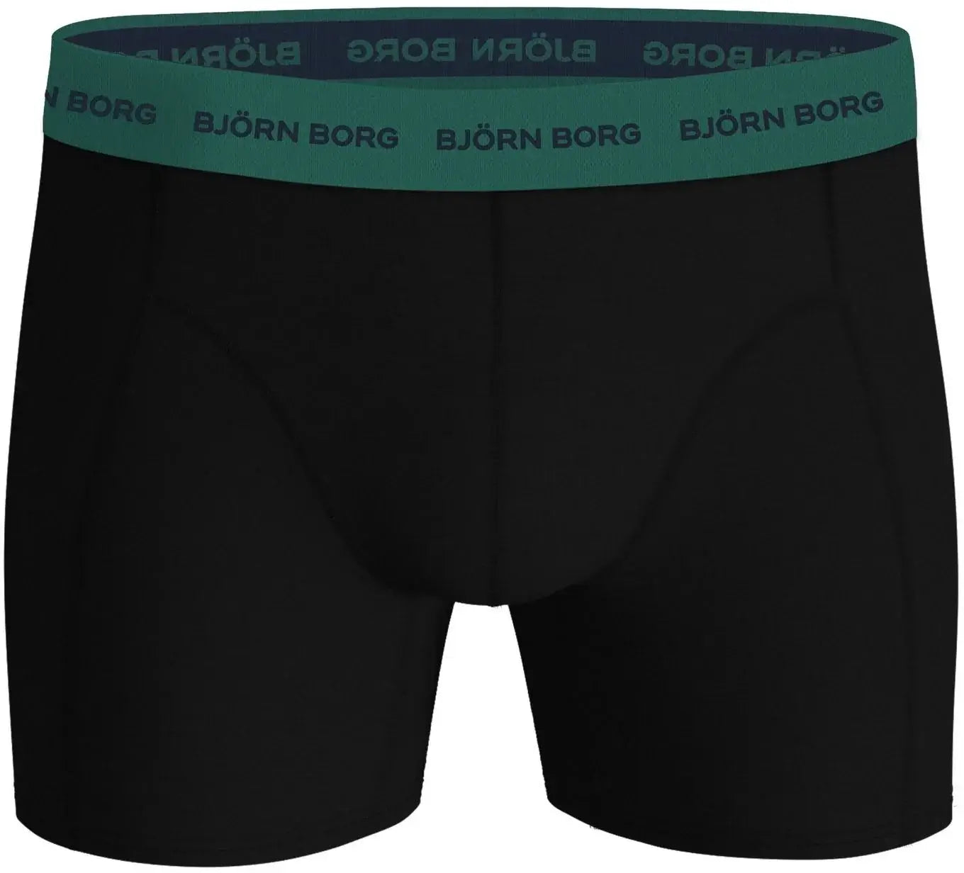 Björn Borg 5 Pack Cotton Stretch Boxers - Black with Contrast W/B