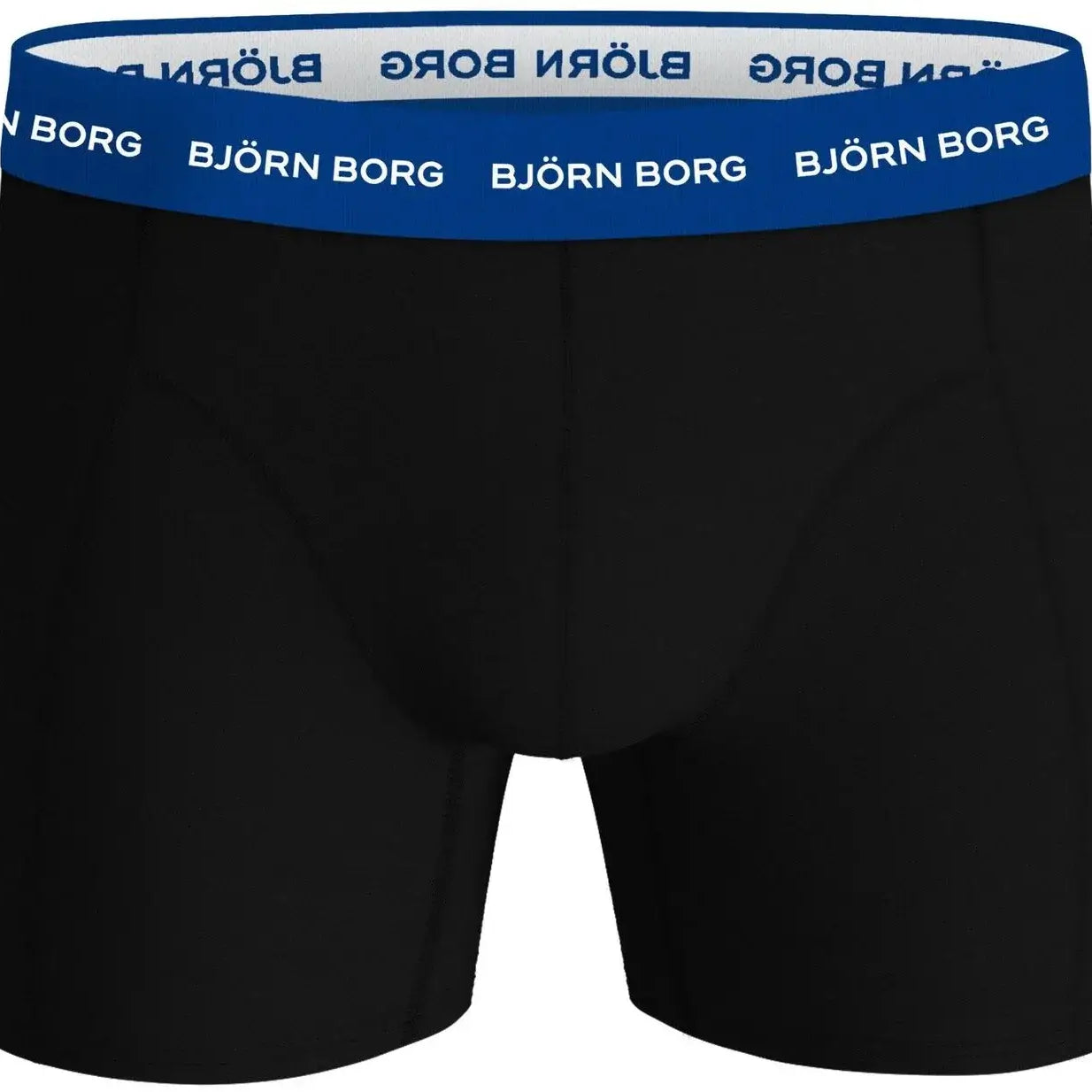 Björn Borg 5 Pack Cotton Stretch Boxers - Black with Contrast W/B