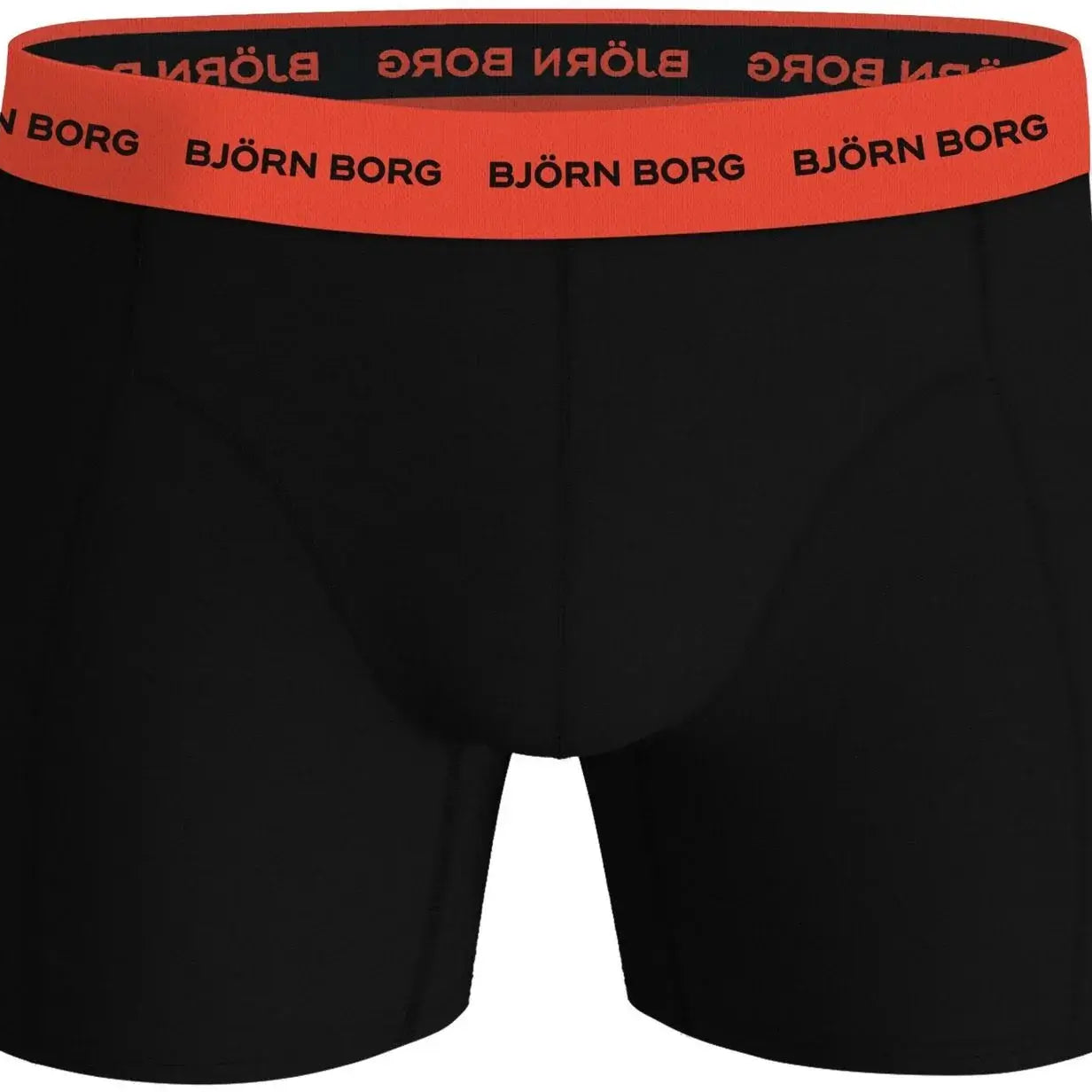 Björn Borg 5 Pack Cotton Stretch Boxers - Black with Contrast W/B