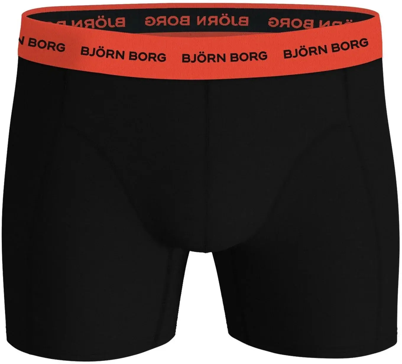 Björn Borg 5 Pack Cotton Stretch Boxers - Black with Contrast W/B