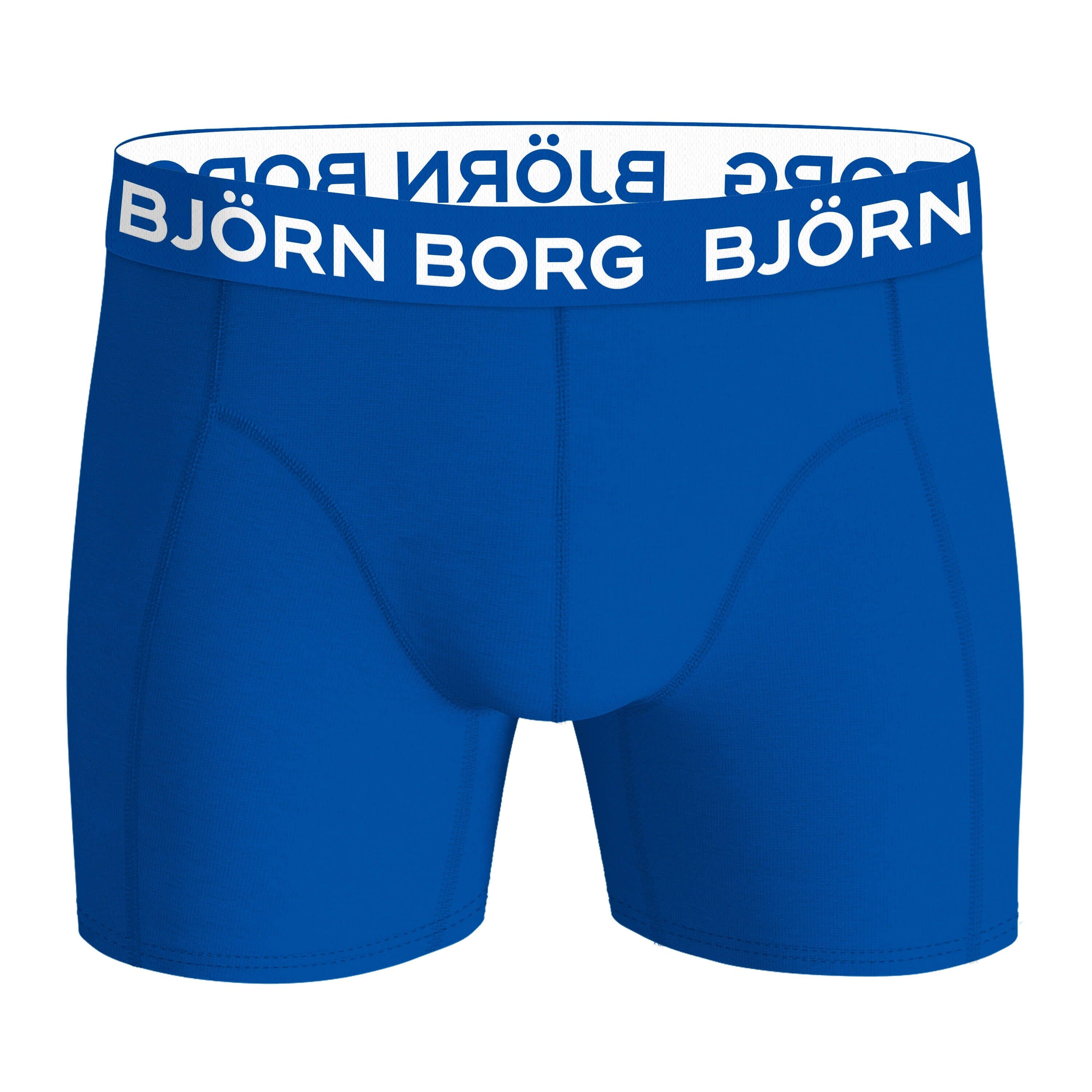 Björn Borg 5 Pack Cotton Stretch Boxers - Black, Blue, Pink, Print