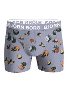 Björn Borg 5 Pack Cotton Stretch Boxers - Black, Blue, Pink, Print