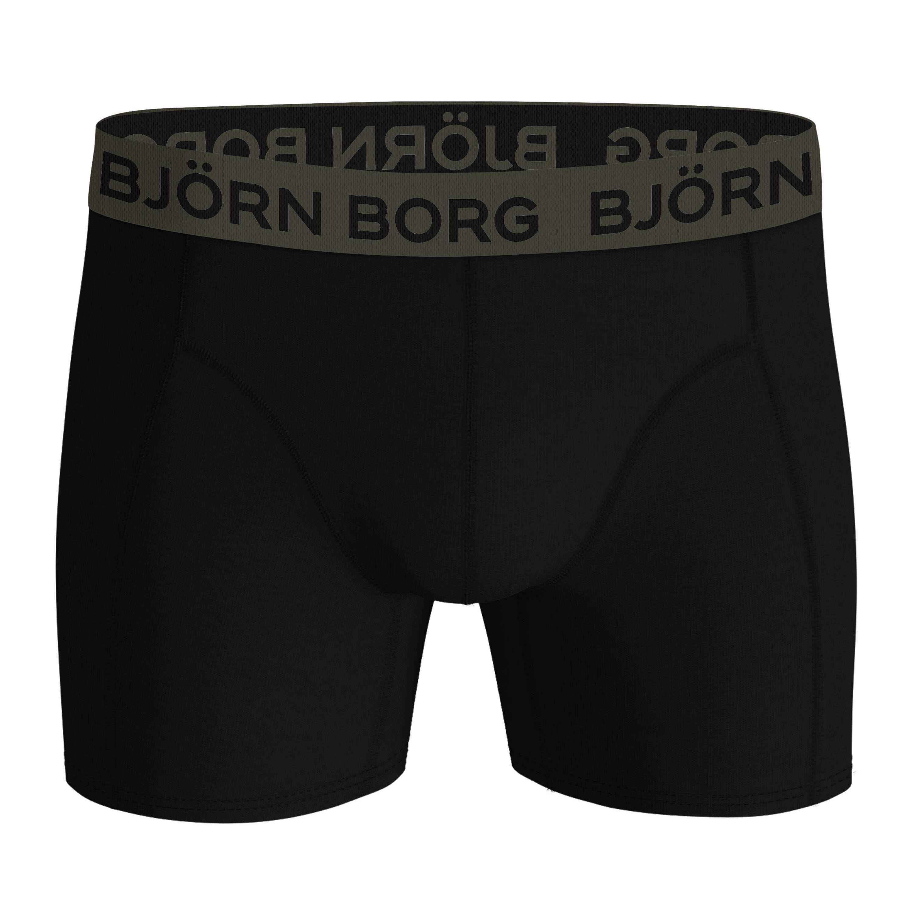 Björn Borg 2-Pack Cotton Stretch Men's Boxers - Black, Multi