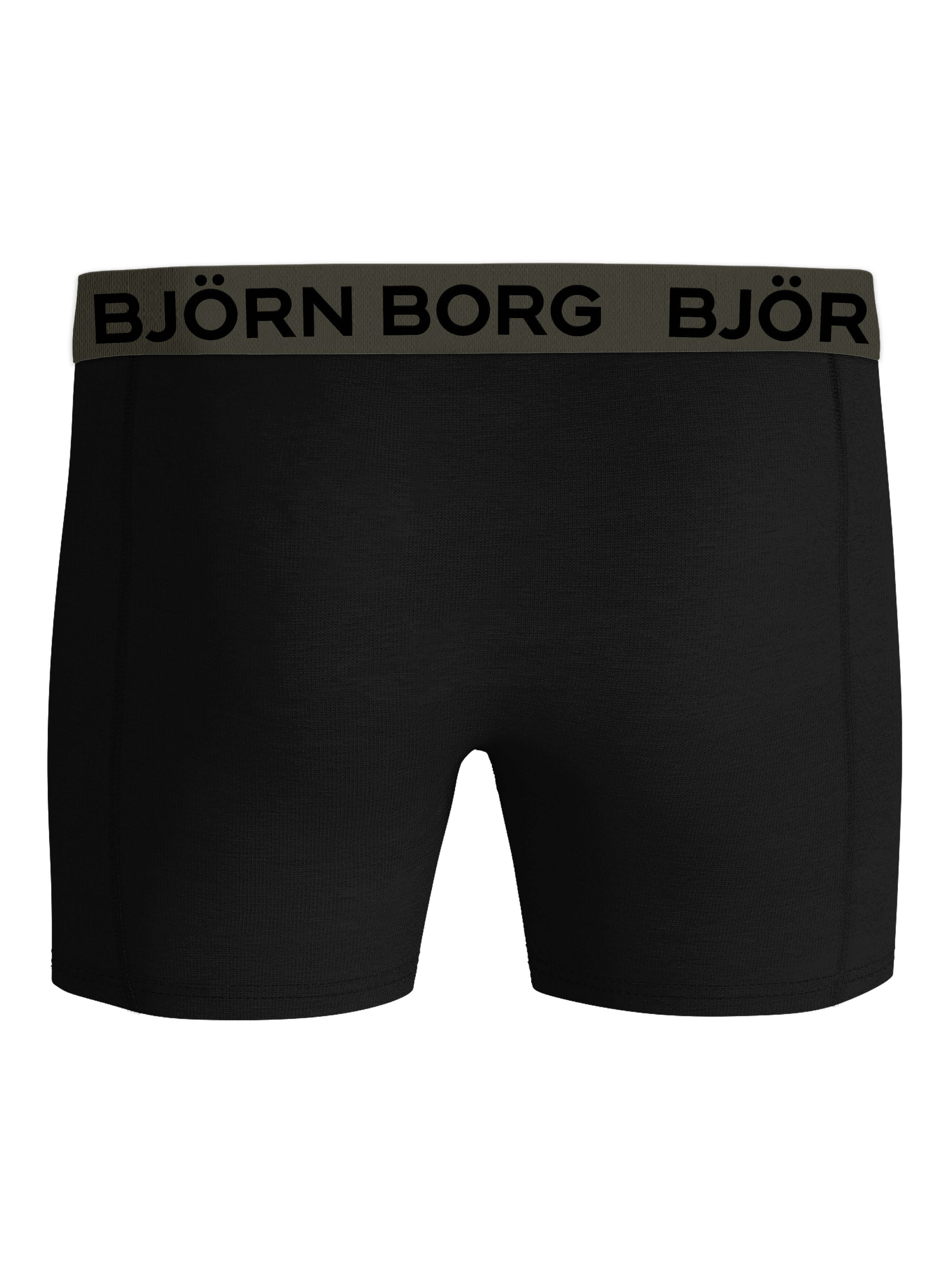 Björn Borg 2-Pack Cotton Stretch Men's Boxers - Black, Multi
