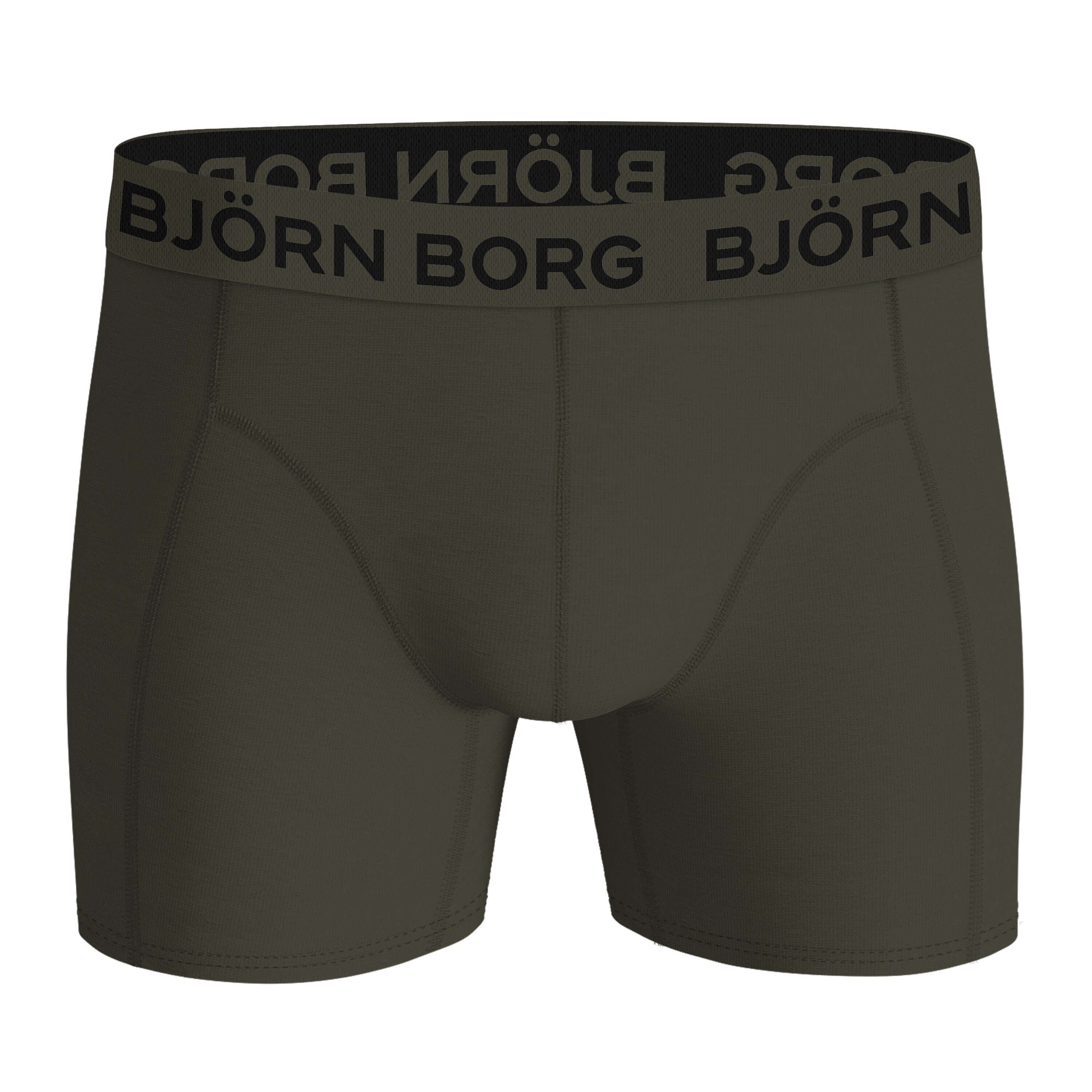 Björn Borg Men’s Stretch Cotton Boxer Shorts 2-Pack – Soft, Modern Everyday Fit