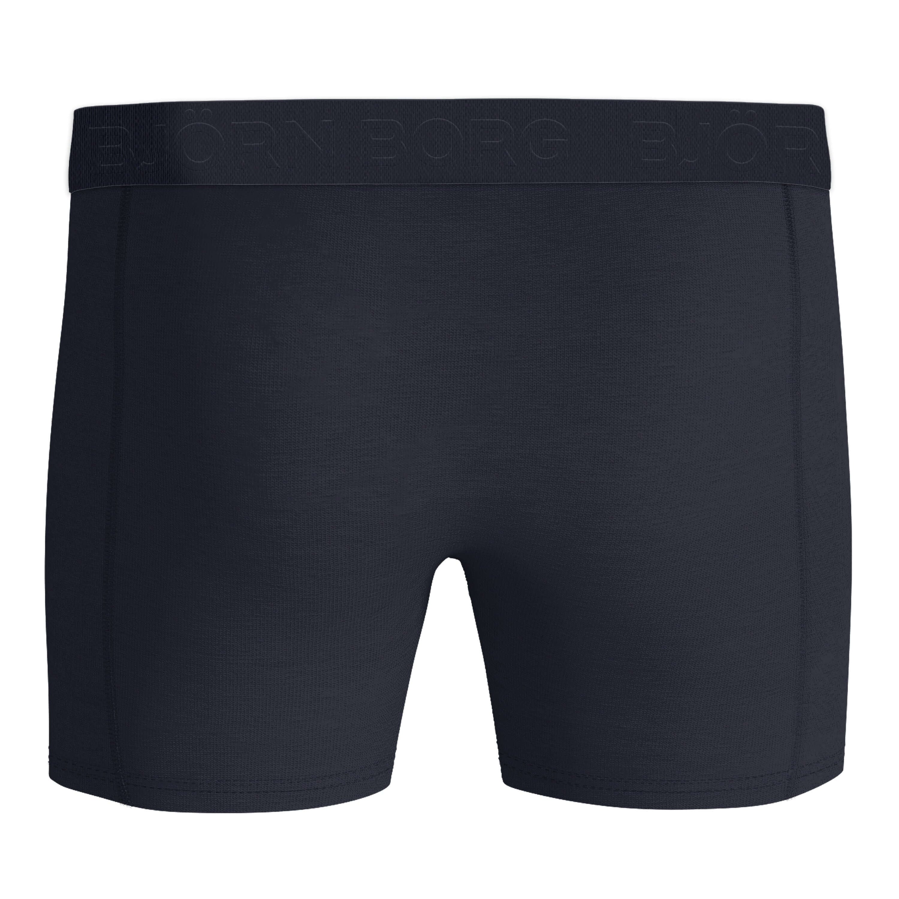 Björn Borg 5 Pack Cotton Stretch Boxers - Black, Blue, Pink, Print