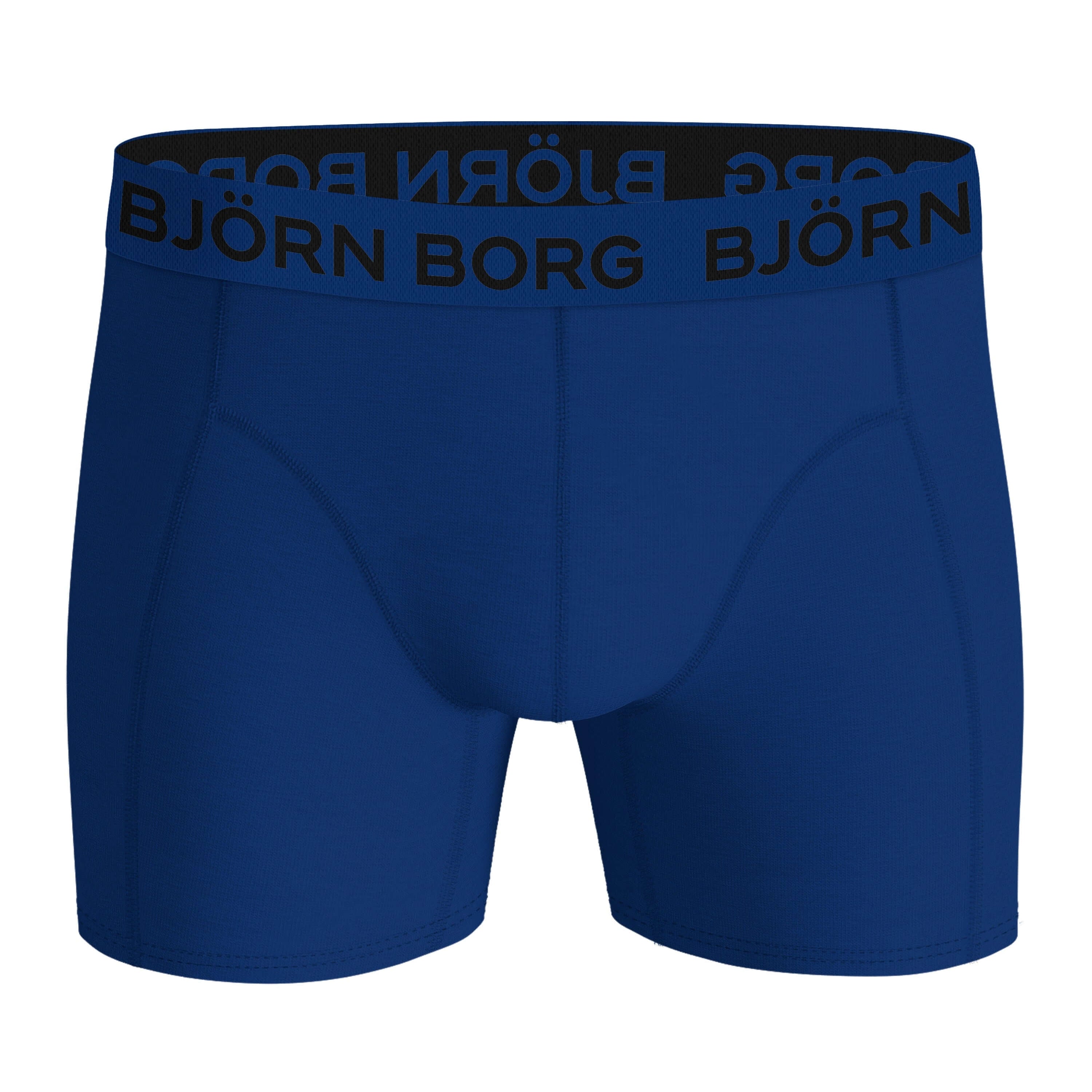 Björn Borg 5 Pack Cotton Stretch Boxers - Black, Blue, Pink, Print