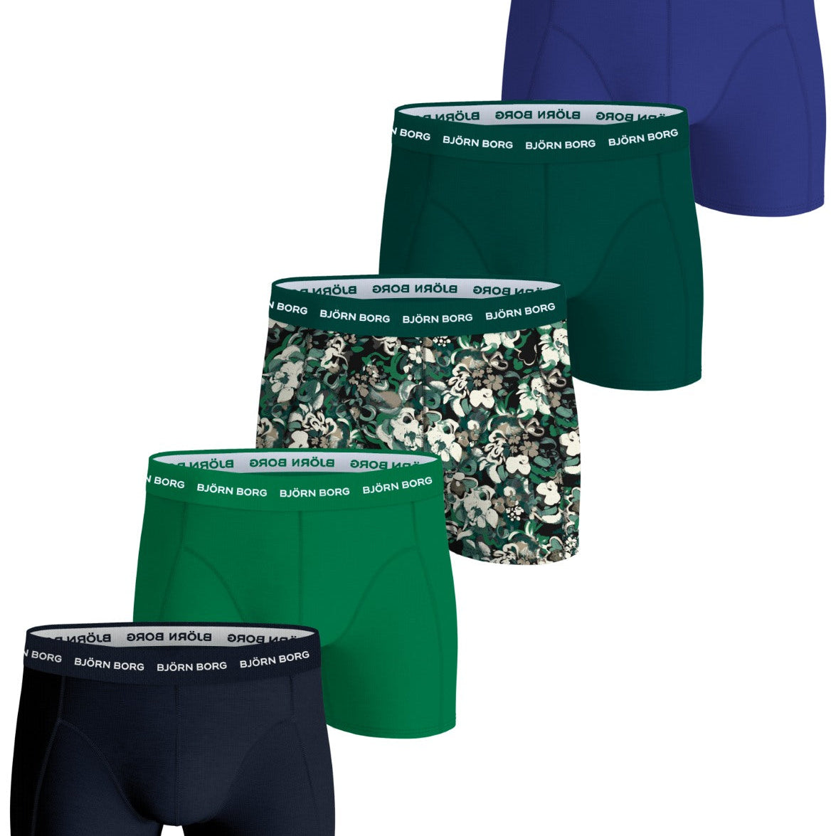 Björn Borg Cotton Stretch 5-Pack Boxer Briefs – product image 1