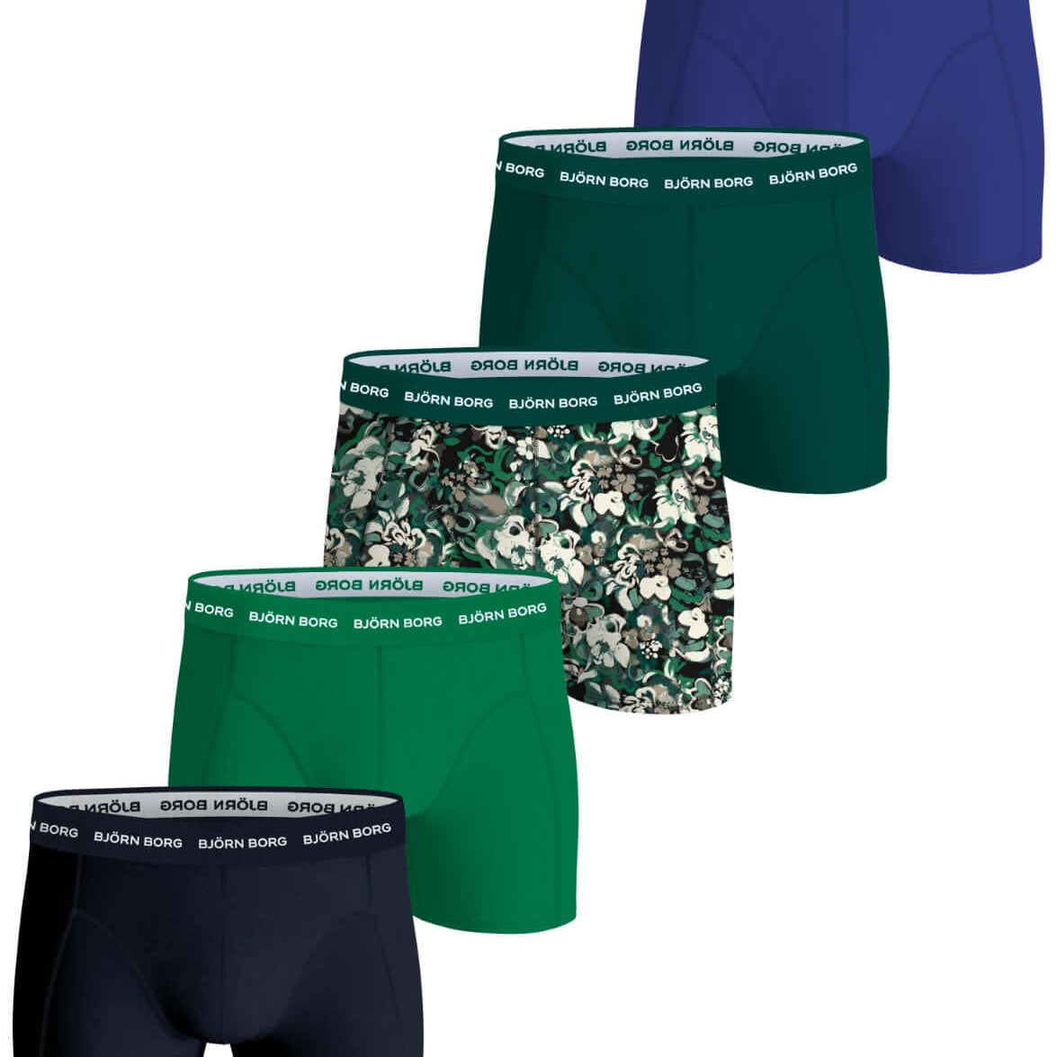 Björn Borg Cotton Stretch 5-Pack Boxer Briefs – product image 1