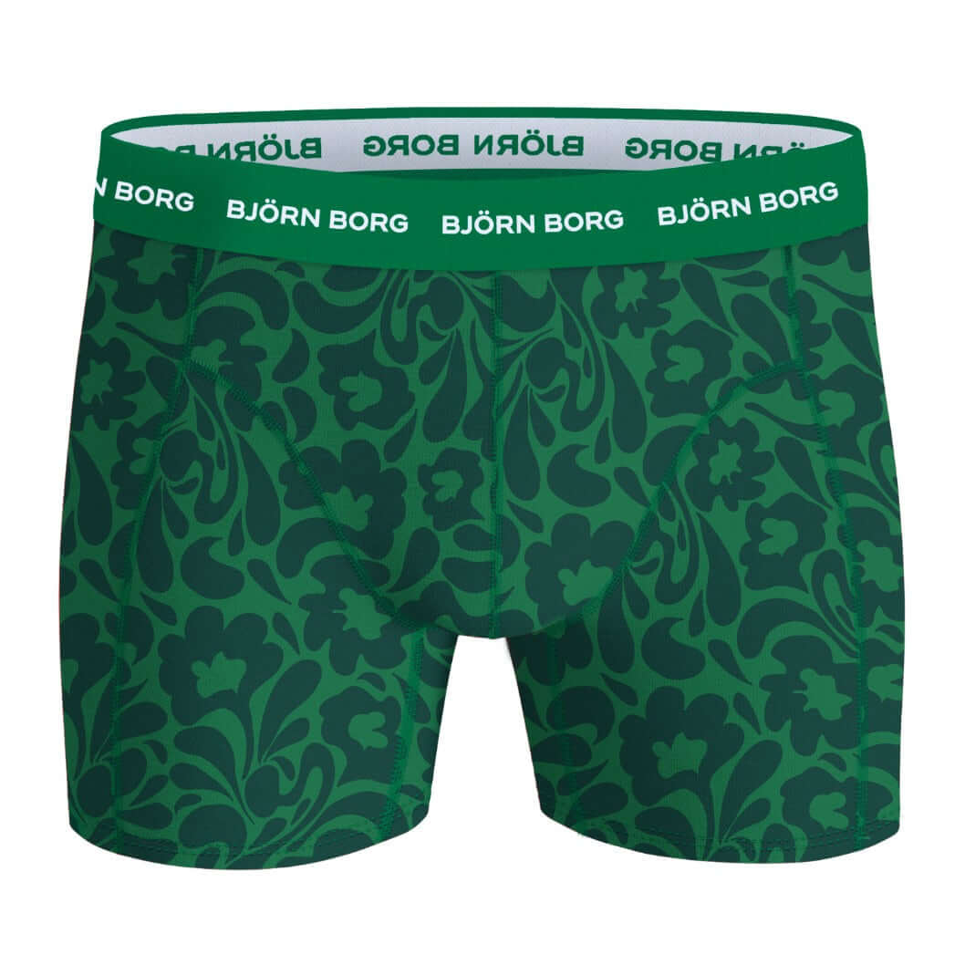 Björn Borg Cotton Stretch 3-Pack Boxer Briefs – Premium Colour Pack