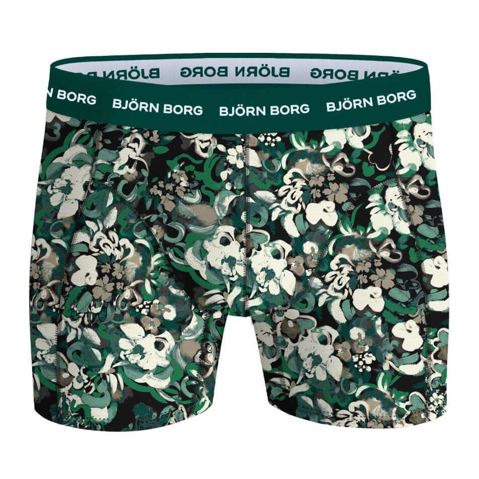 Björn Borg Cotton Stretch 3-Pack Boxer Briefs – Premium Colour Pack