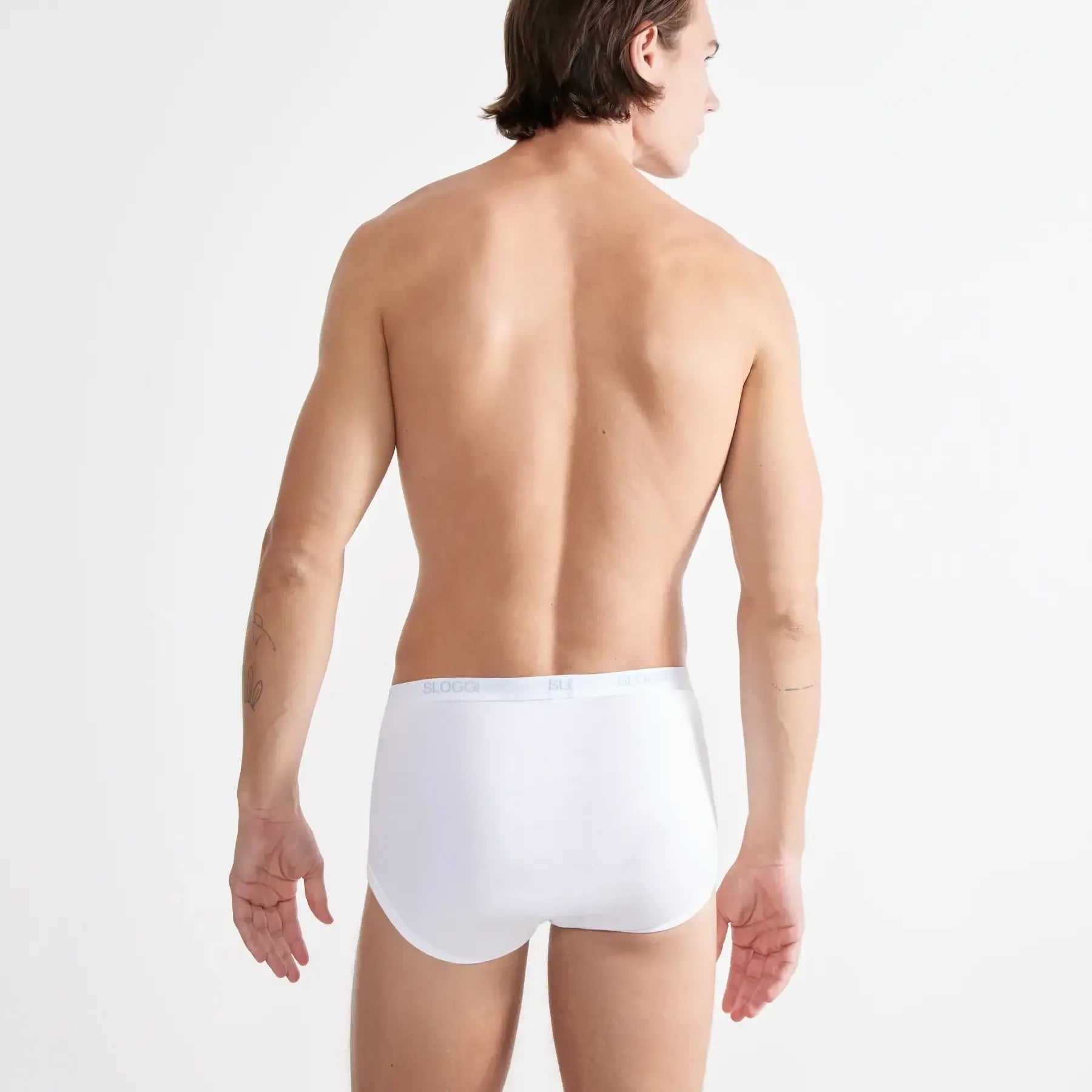 Sloggi Men Basic Maxi 2-Pack – White, Briefs