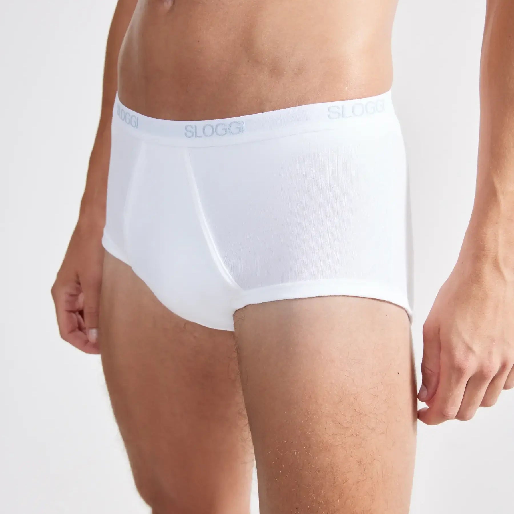 Sloggi Men Basic Maxi 2-Pack – White, Briefs