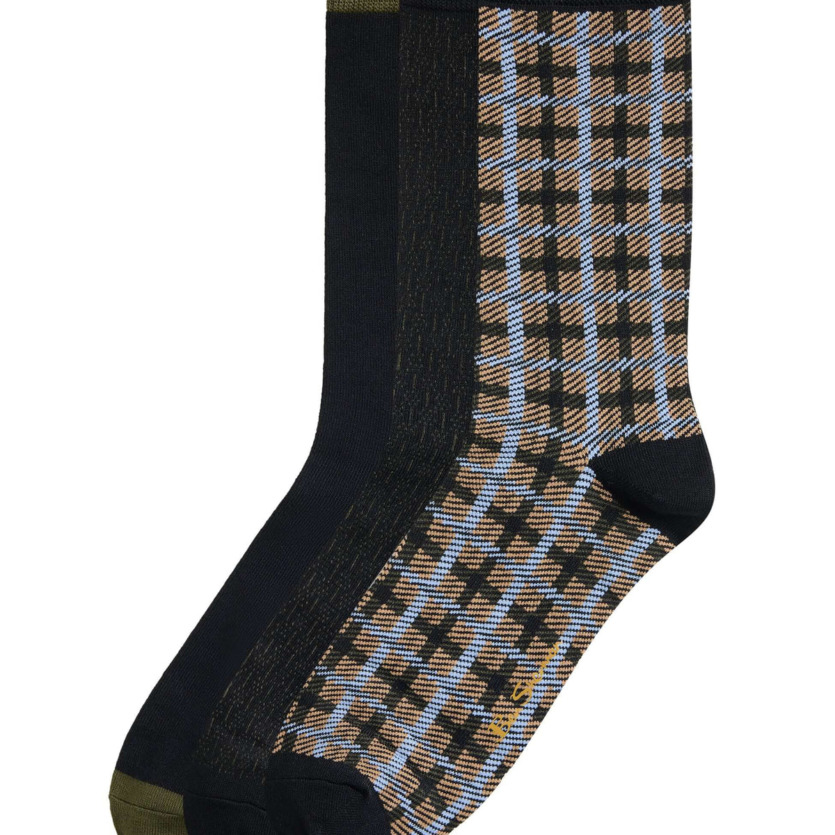 Ben Sherman 3-Pack Mod Stripe Bamboo Sock Gift Box