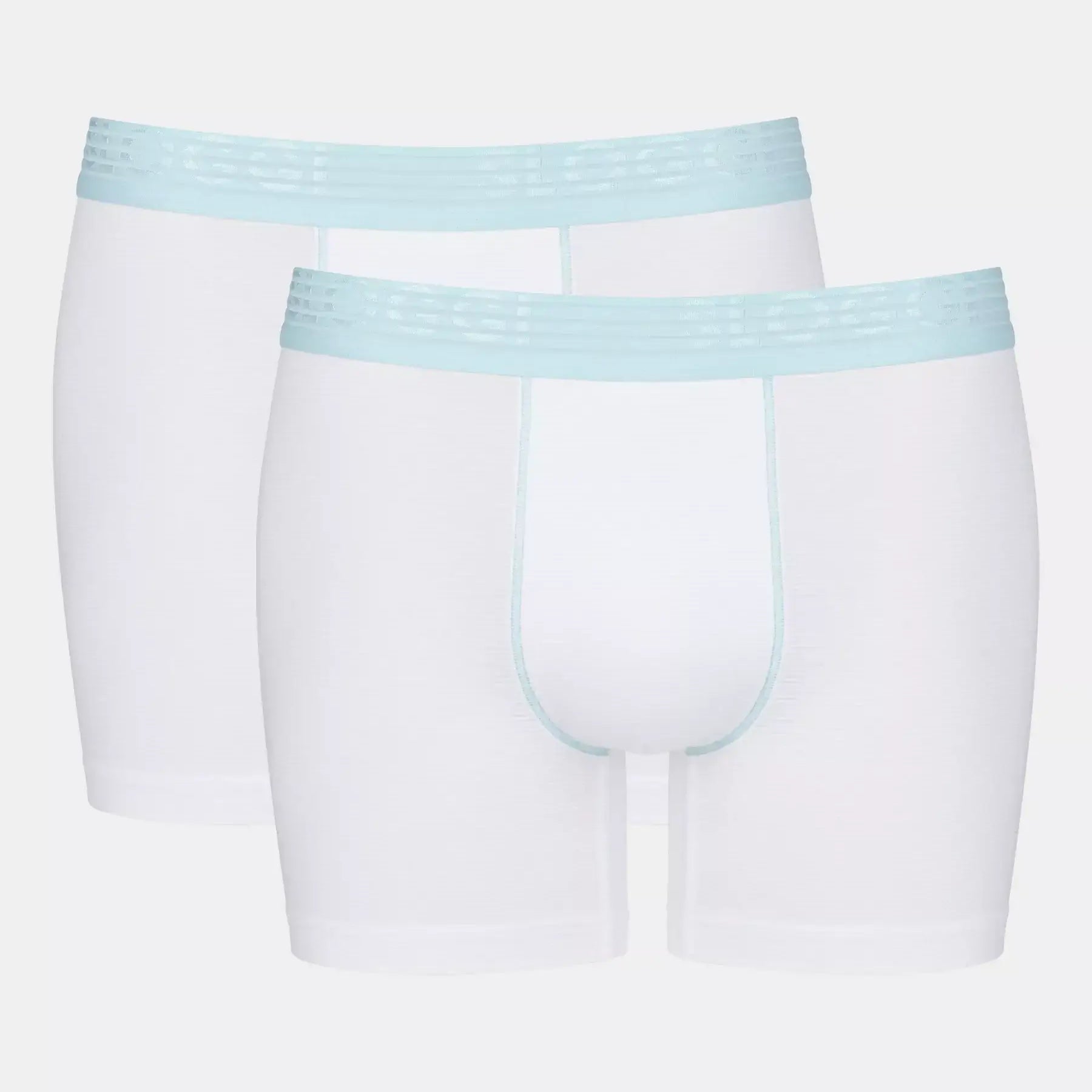 Sloggi Men's Ever Cool 2 Pack Boxer Shorts - White
