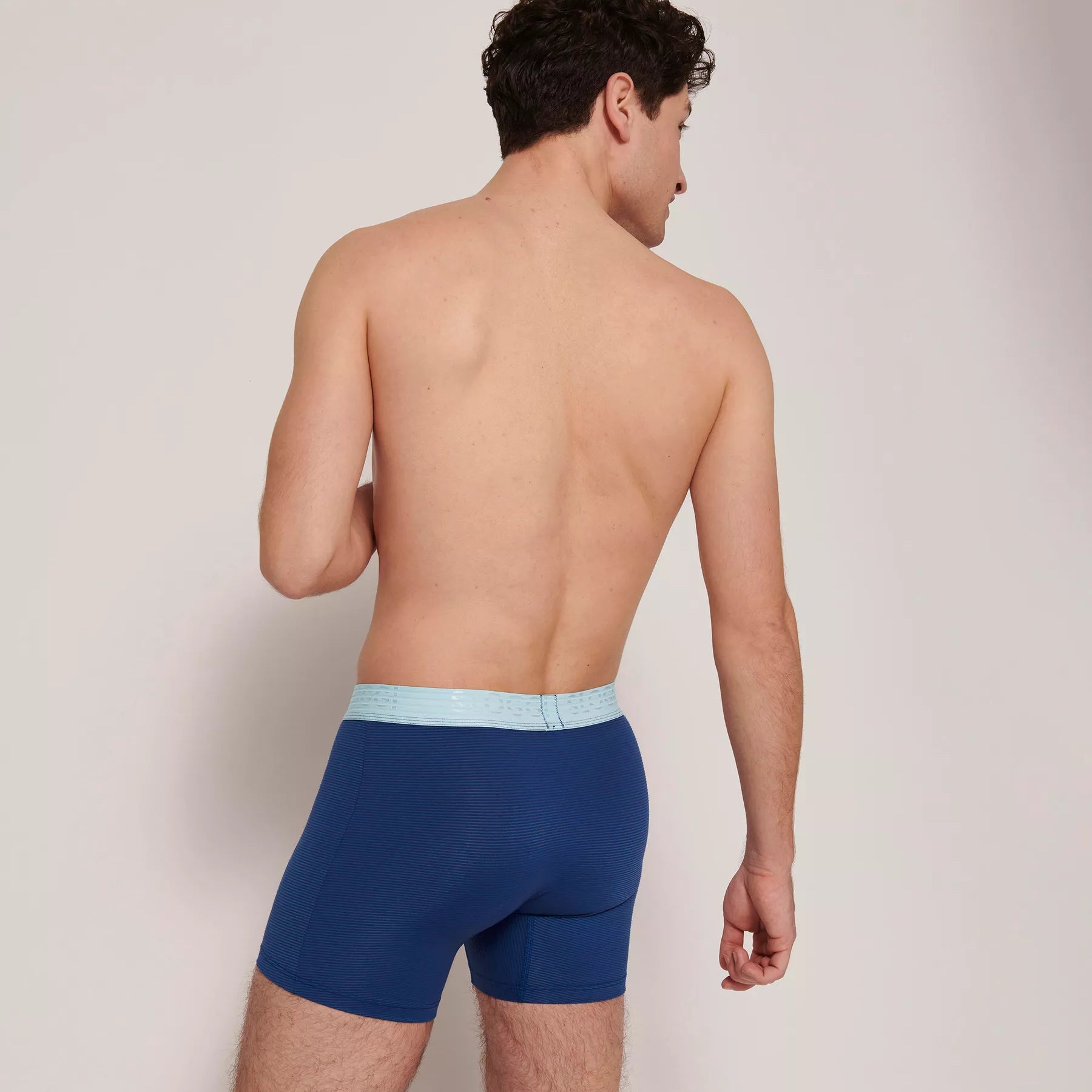 Sloggi Men's Ever Cool 2 Pack Boxer Shorts / Boxer Briefs - Blue