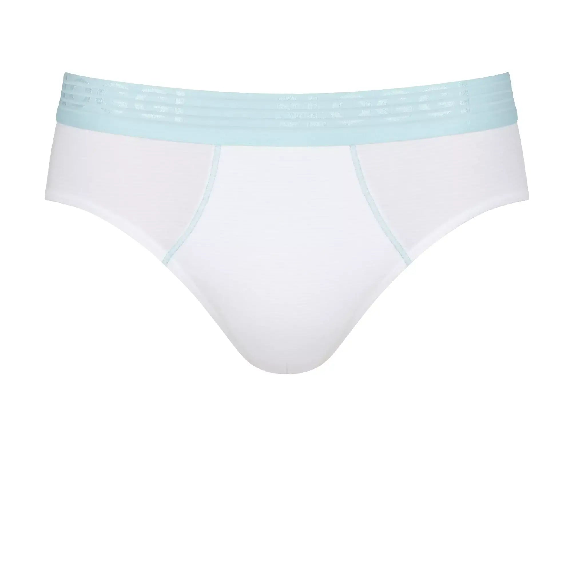 Sloggi Men's Ever Cool 2 Pack Midi Briefs - White