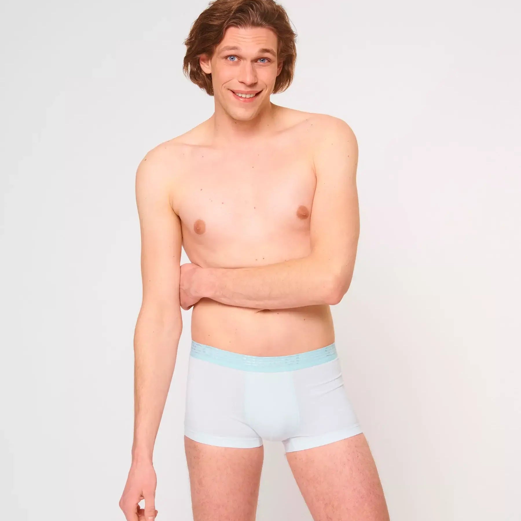 Sloggi Men's Ever Cool 2 Pack Trunks / Hipsters - White